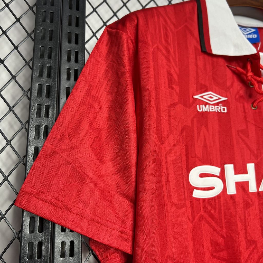 GlobeJersey-Retro Manchester United 92-94 Home Jersey