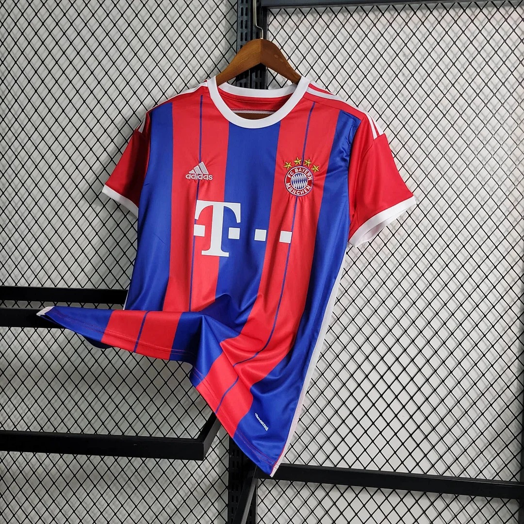 GlobeJersey-Retro Bayern Munich 14-15 Home Stadium Jersey