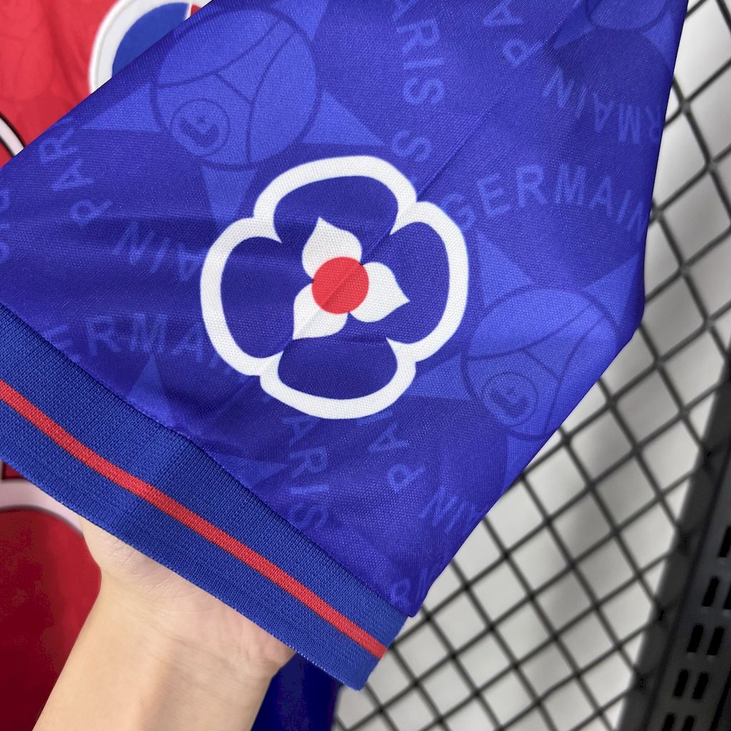 ManixJersey.com | Retro Paris Saint-Germain PSG 1995-96 Home Jersey -Customize Name, Number and Patch | Worldwide Shipping