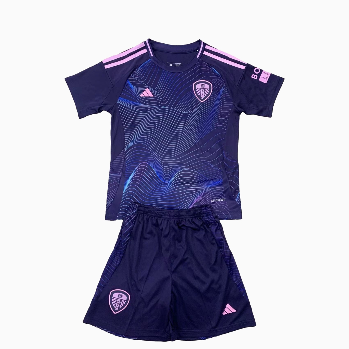 ManixJersey.com | Leeds United 24-25 Third Kids Kit -Customize Name, Number and Patch | Worldwide Shipping