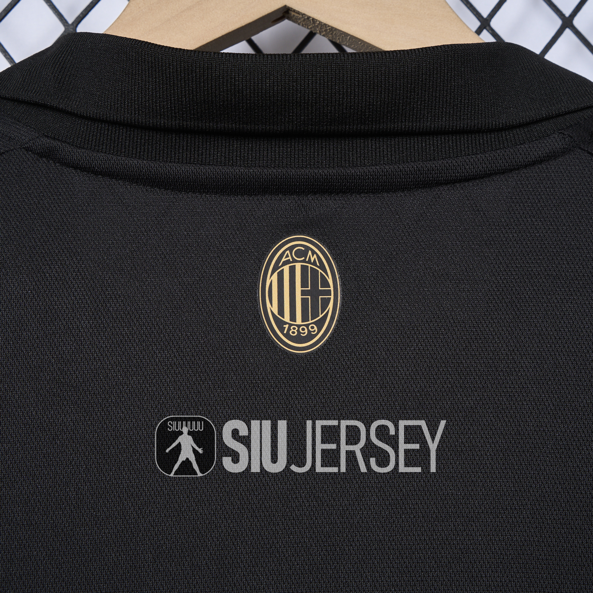 SIUjerseys-AC Milan 24-25 125th Anniversary Long Sleeves Black GK Jersey - Fans Version