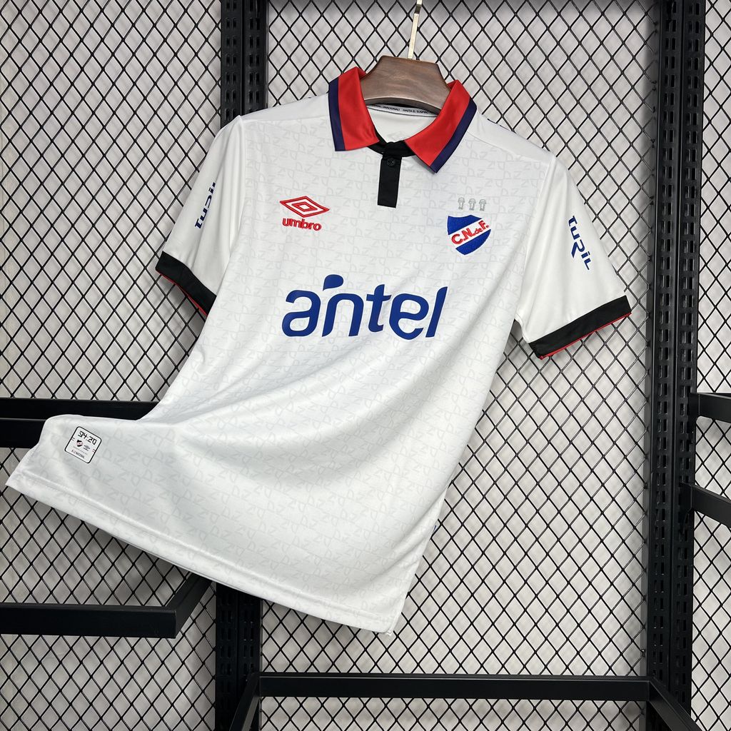 ManixJersey.com | Club Nacional de Football 24-25 Home Stadium Jersey - Fans Version -Customize Name, Number and Patch | Worldwide Shipping