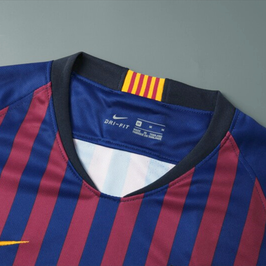 SIUjerseys-Retro Barcelona 18-19 Home Stadium Jersey