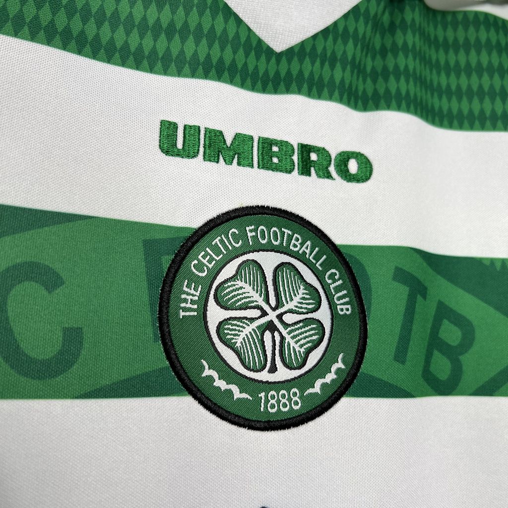SIUjerseys-Retro Celtic 1998-99 Home Stadium Jersey