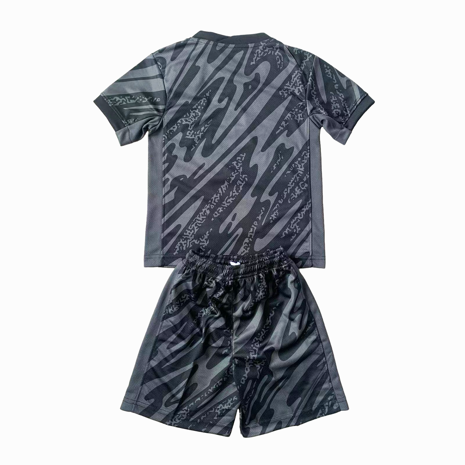 SIUjerseys-Portugal 2024 Goalkeeper Kids Kit - Black