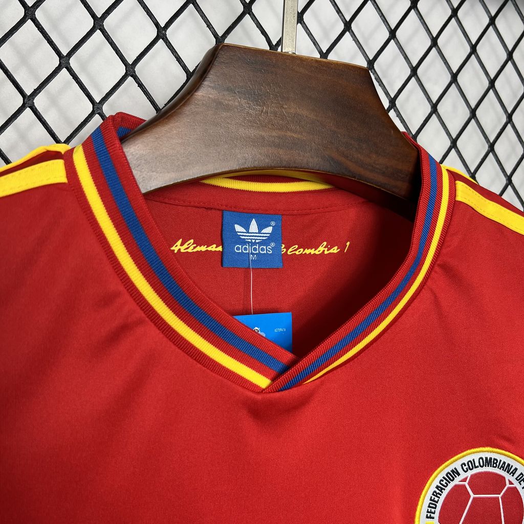 SIUjerseys-Retro Colombia 1990 Away Jersey