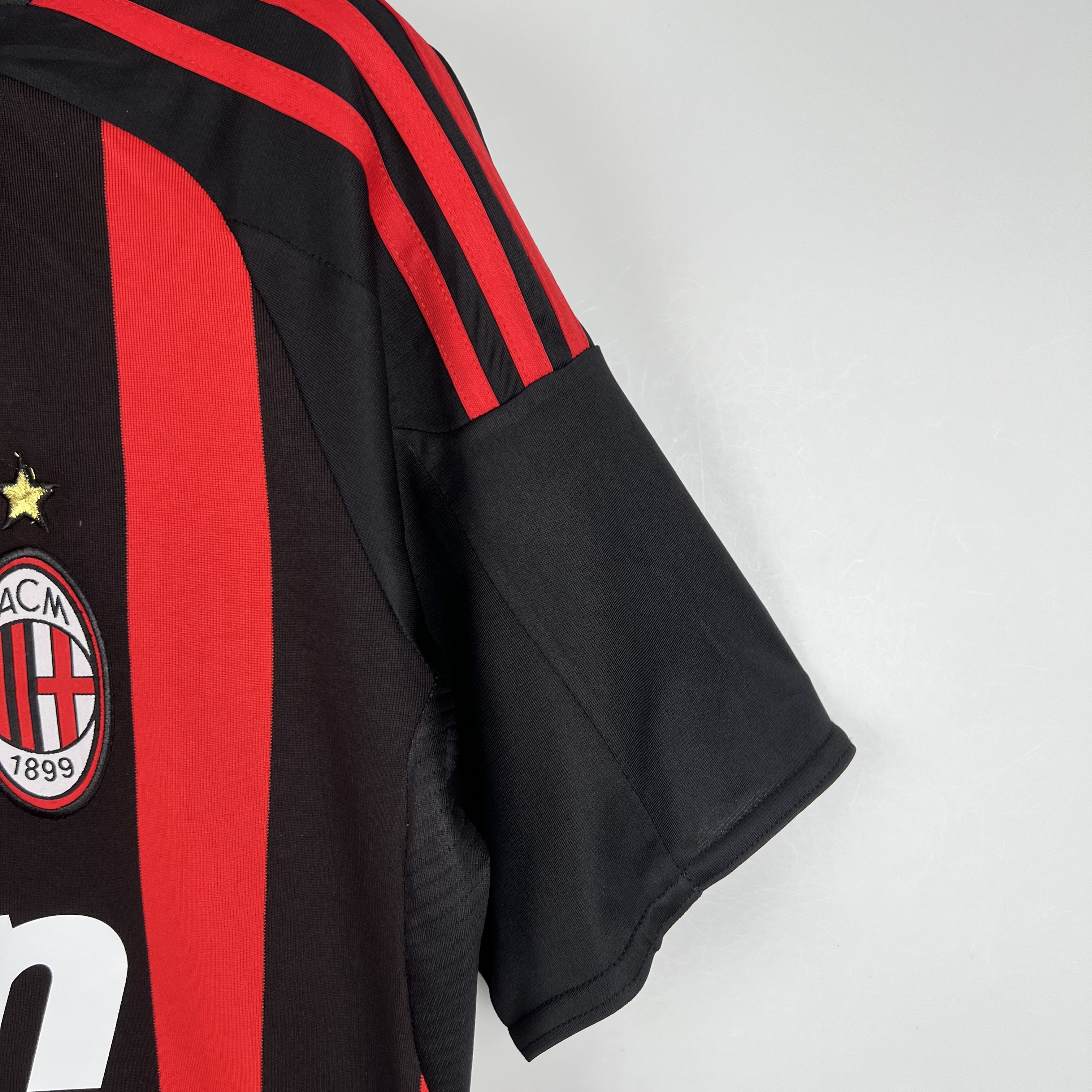 ManixJersey.com | Retro AC Milan 2008-09 Home Stadium Jersey -Customize Name, Number and Patch | Worldwide Shipping