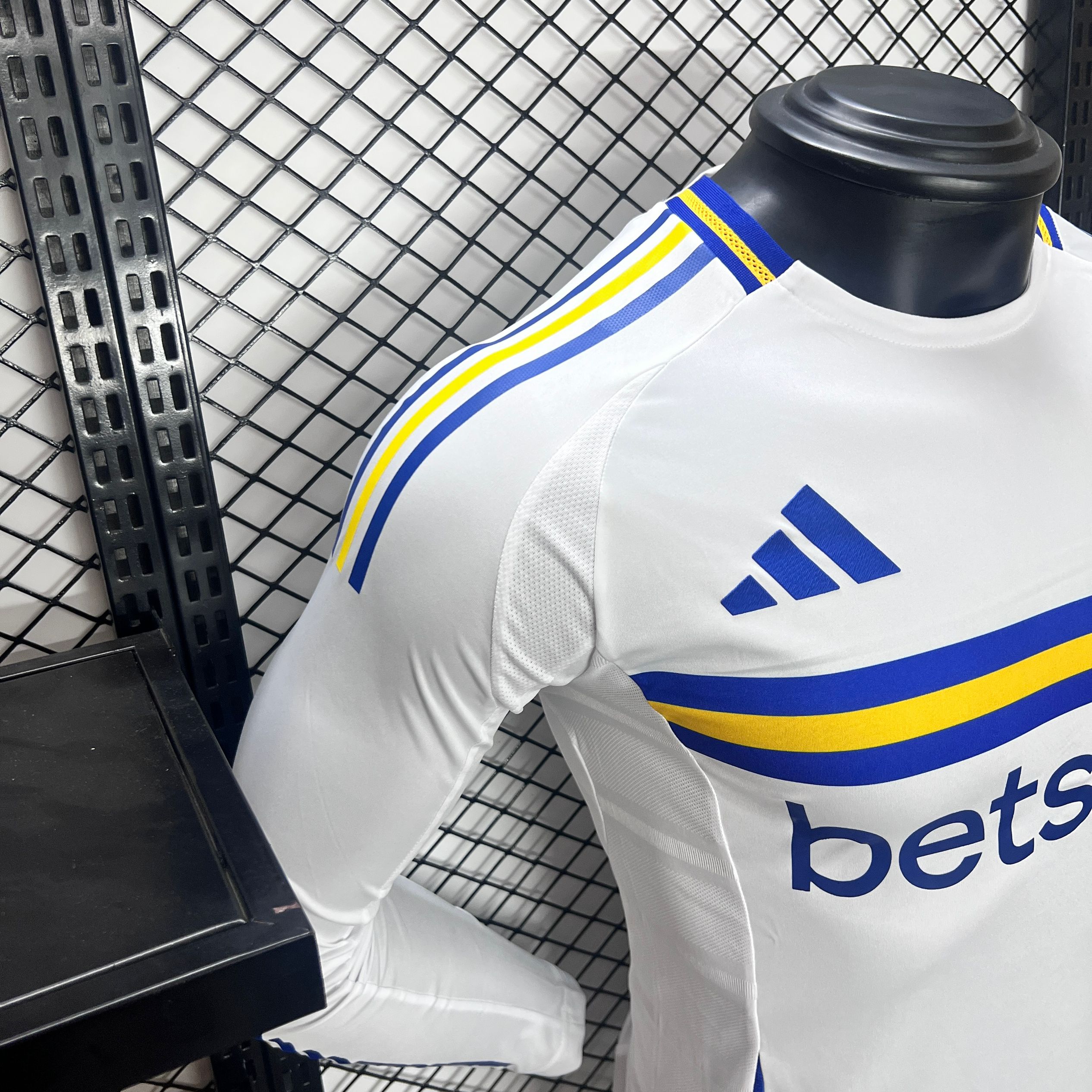 JerseysGala.com | Boca Juniors 24-25 Away Long Sleeve Jersey - Player Version -Customize Name, Number and Patch | Worldwide Shipping