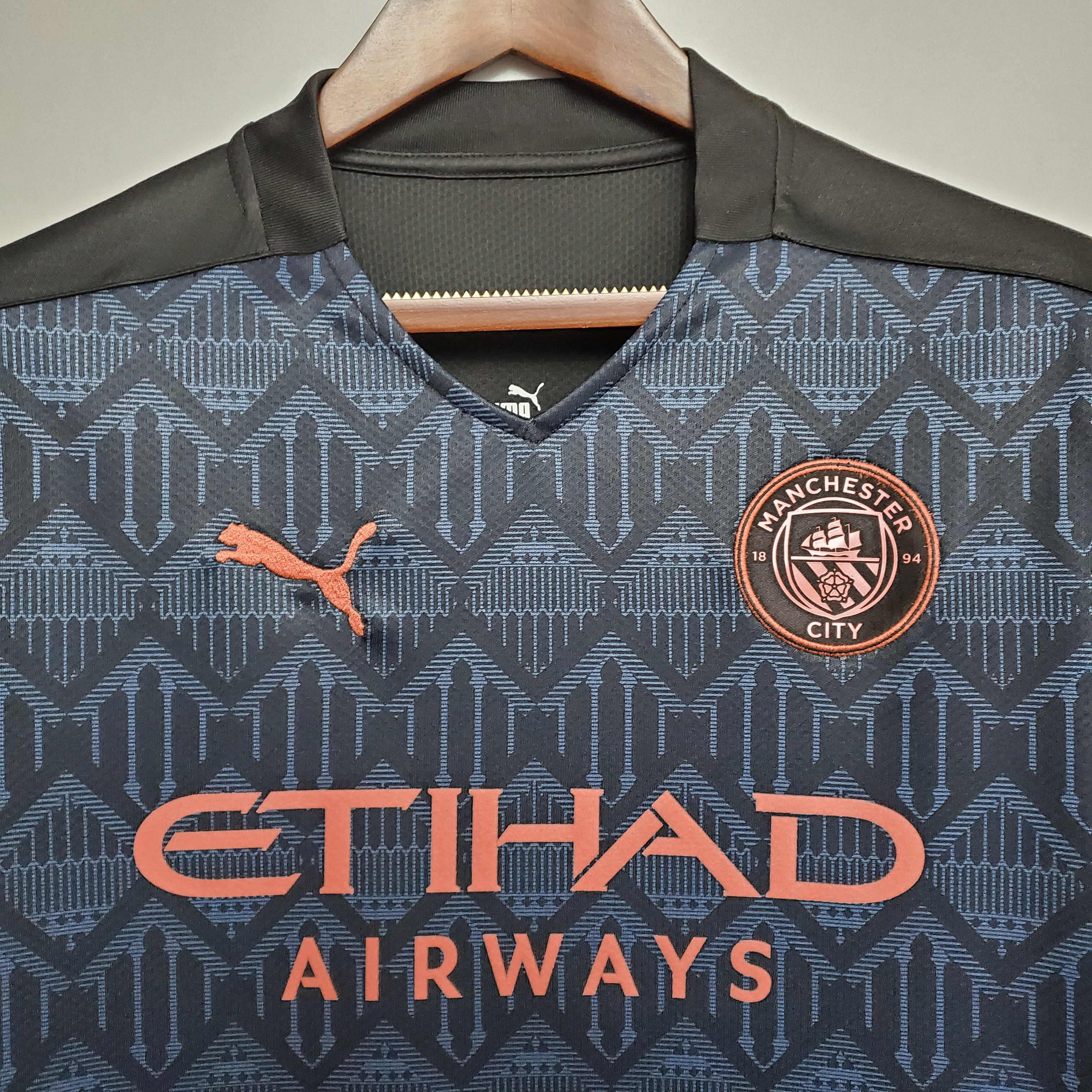 ManixJersey.com | Manchester City 20-21 Away Stadium Jersey - Fans Version -Customize Name, Number and Patch | Worldwide Shipping
