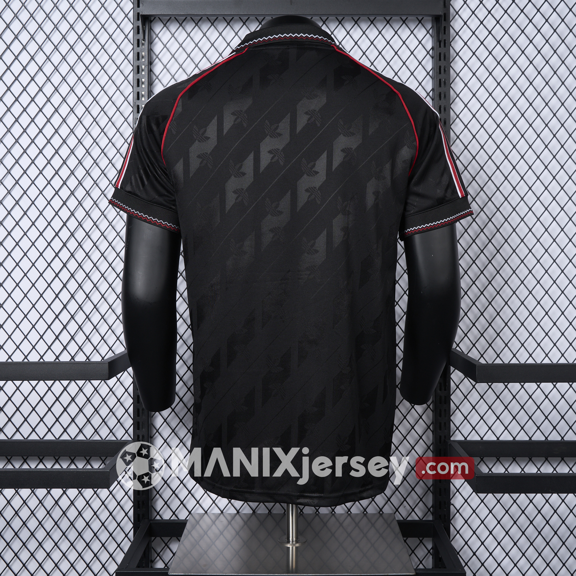 ManixJersey.com | Manchester United 24-25 Originals LFSTLR Black Jersey - Player Version -Customize Name, Number and Patch | Worldwide Shipping