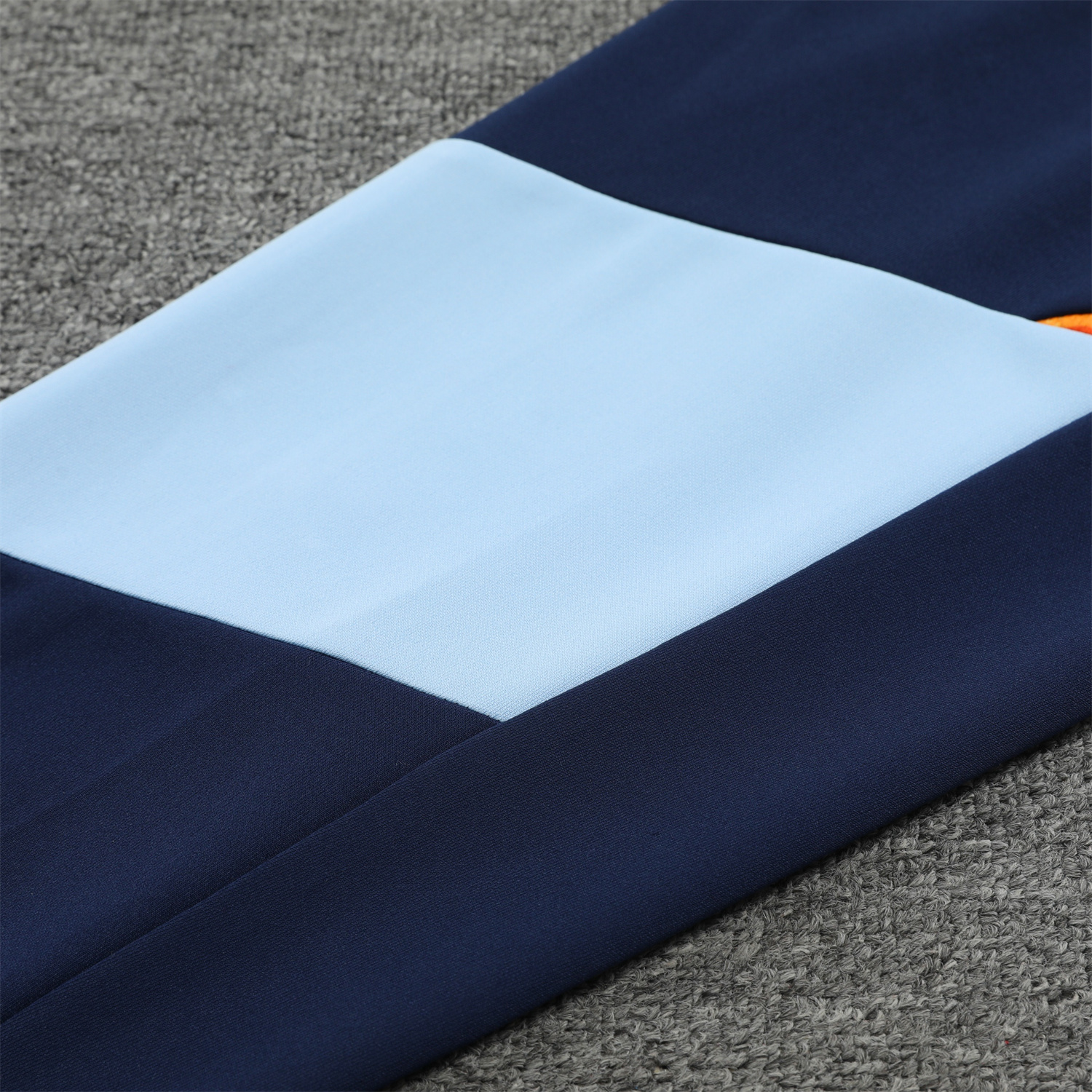 SIUjerseys-Real Madrid 24-25 Training Hoodie Set - Light Blue Hoodie and Deep Blue Pants