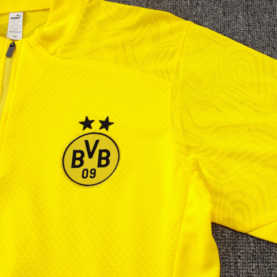 JerseysGala.com | Dortmund 24-25 Long Sleeve Training Set - Player Version - Yellow -Customize Name, Number and Patch | Worldwide Shipping