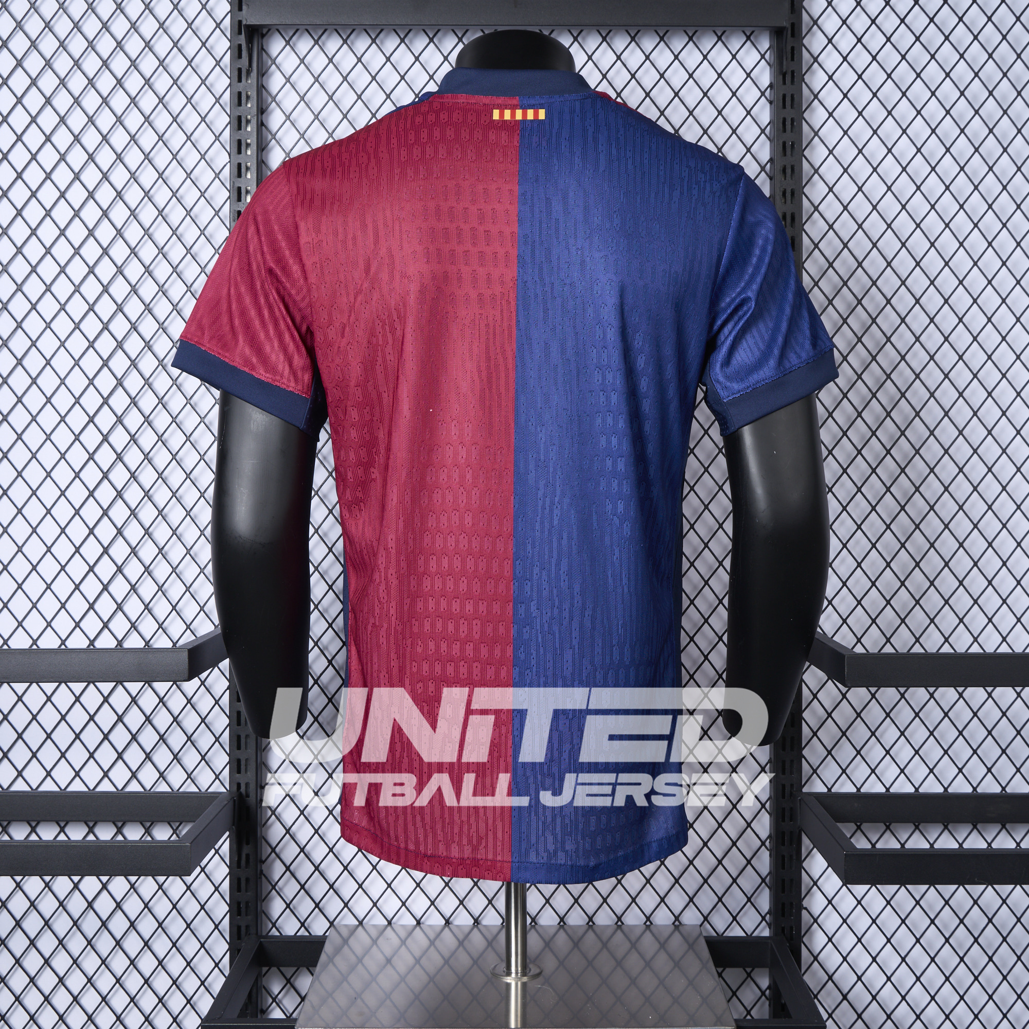 unitedfutballjersey-Barcelona 24-25 Home Unsponsored Anniversary Jersey - Player Version