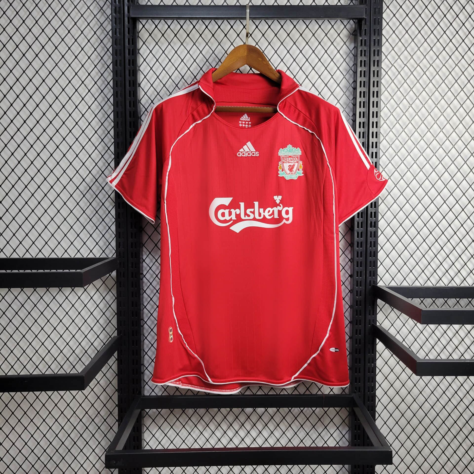 ManixJersey.com | Retro Liver.pool 2006-07 Home Stadium Jersey -Customize Name, Number and Patch | Worldwide Shipping