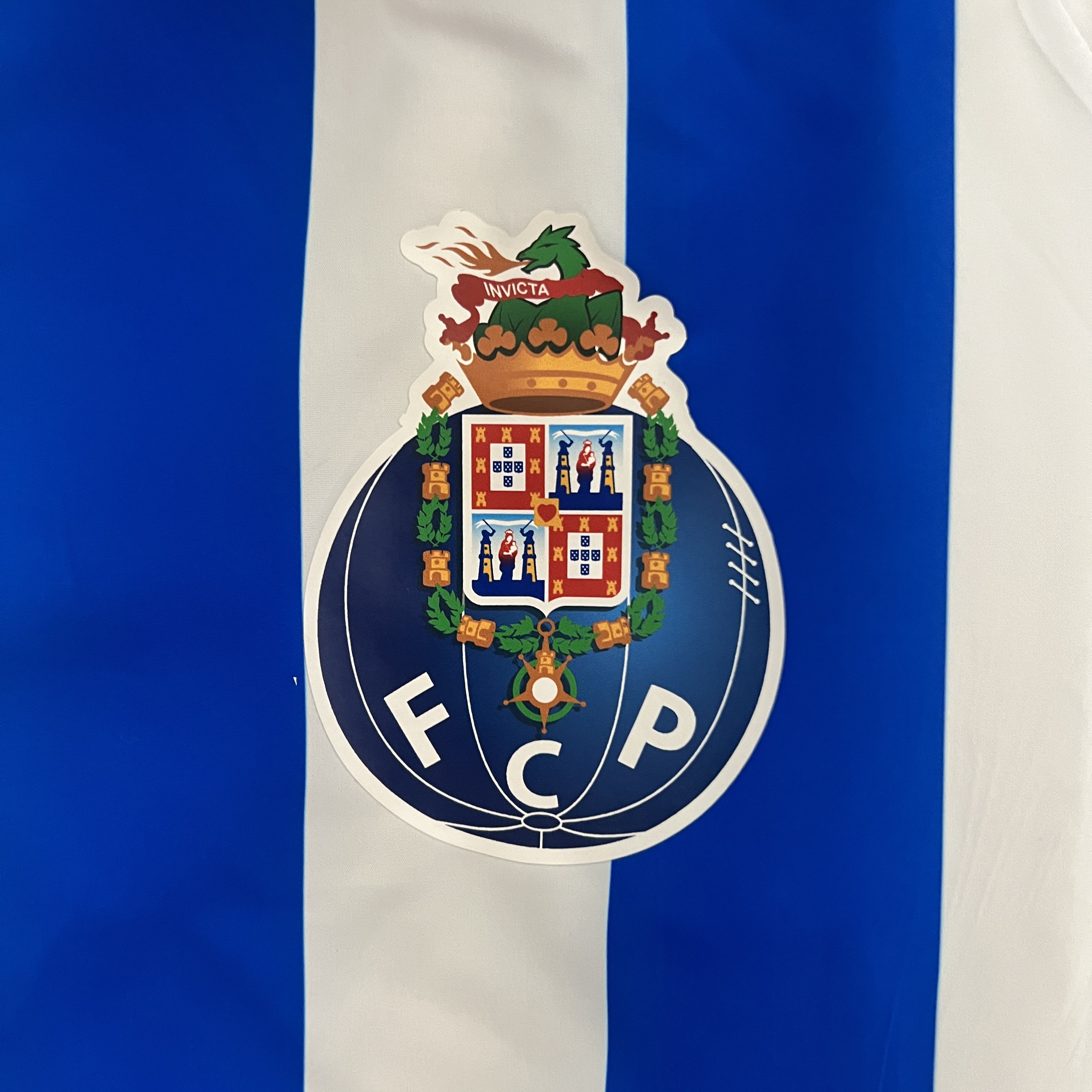 ManixJersey.com | Porto 24-25 Double Sided Reversible Windbreaker - Blue & White -Customize Name, Number and Patch | Worldwide Shipping