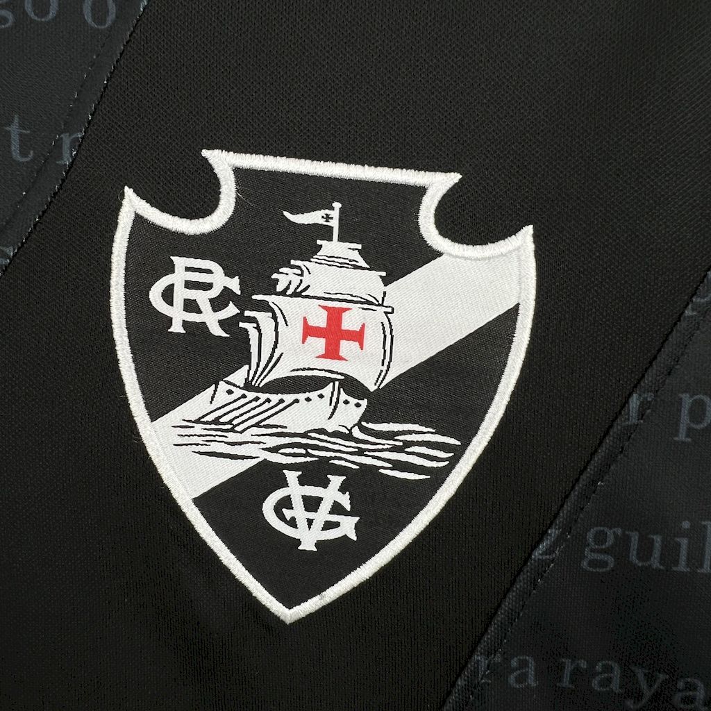SIUjerseys-Vasco da Gama 24-25 Black GK 3 Jersey - Fans Version