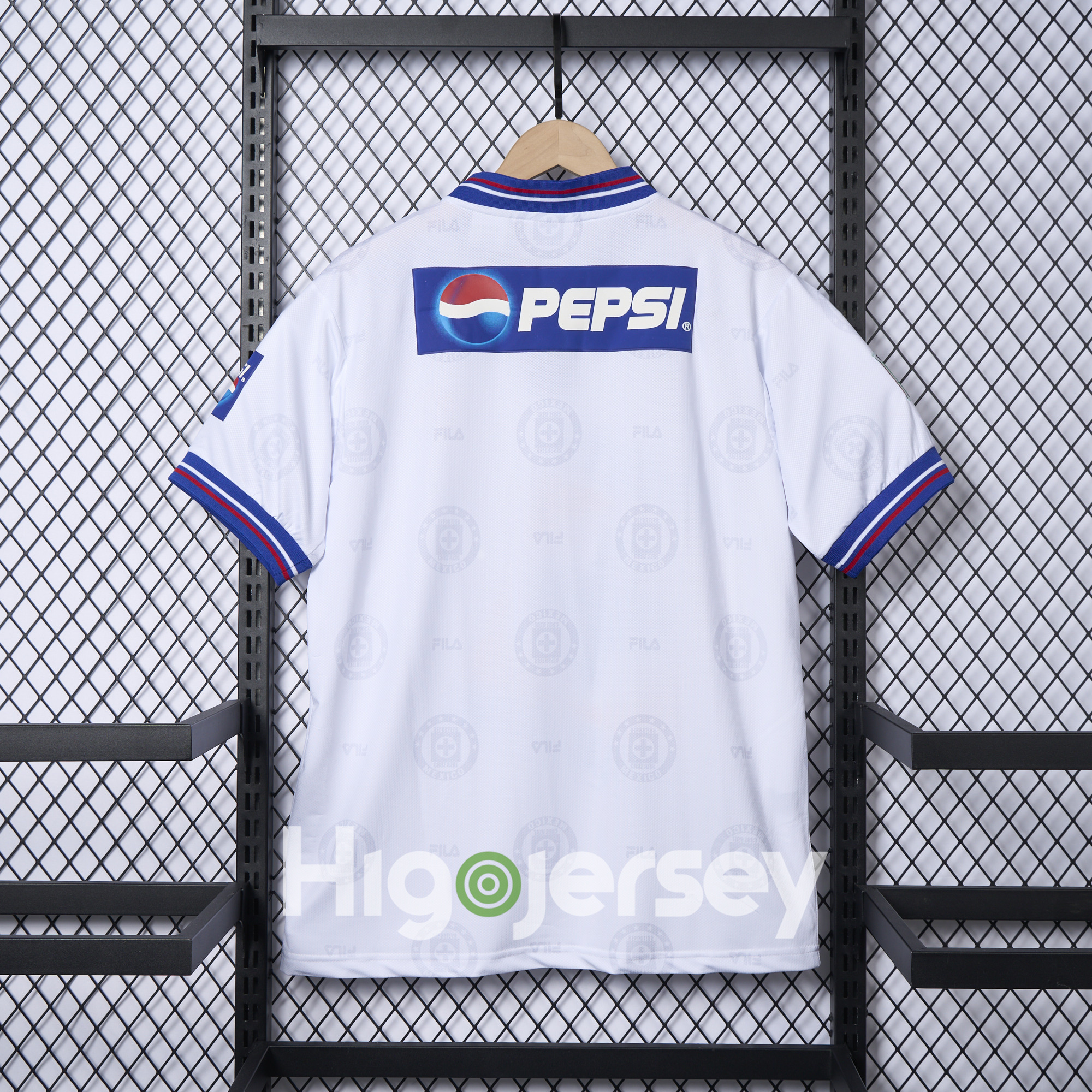Higojerseys-Retro Cruz Azul 1998-99 Away Jersey - Fans Version