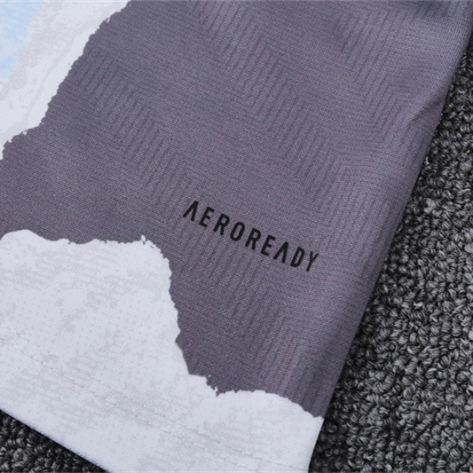 unitedfutballjersey-Real Madrid 2025 Kids Long Sleeve Training Set - Three Color Mixing