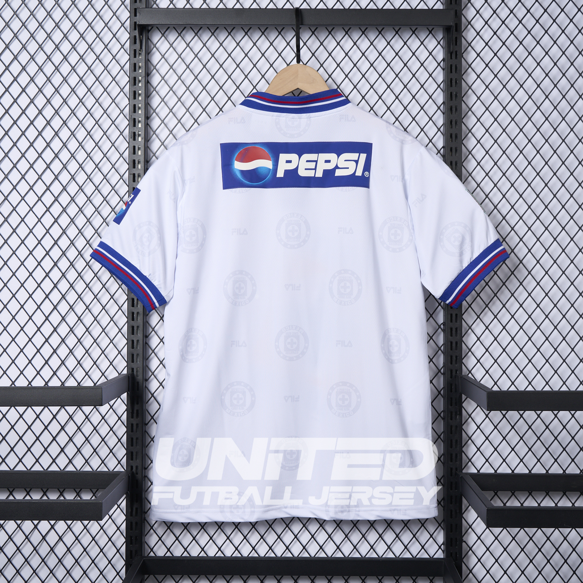 foot-Retro Cruz Azul 1998-99 Away Jersey - Fans Version