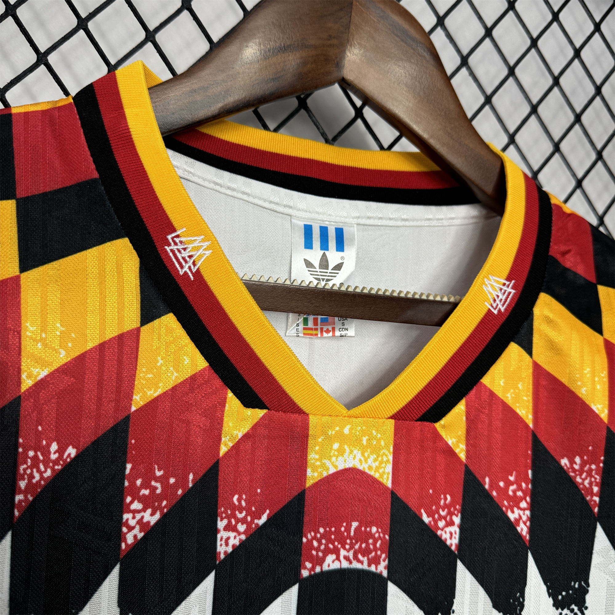 SIUjerseys-Retro Germany 1994 Home Stadium Jersey