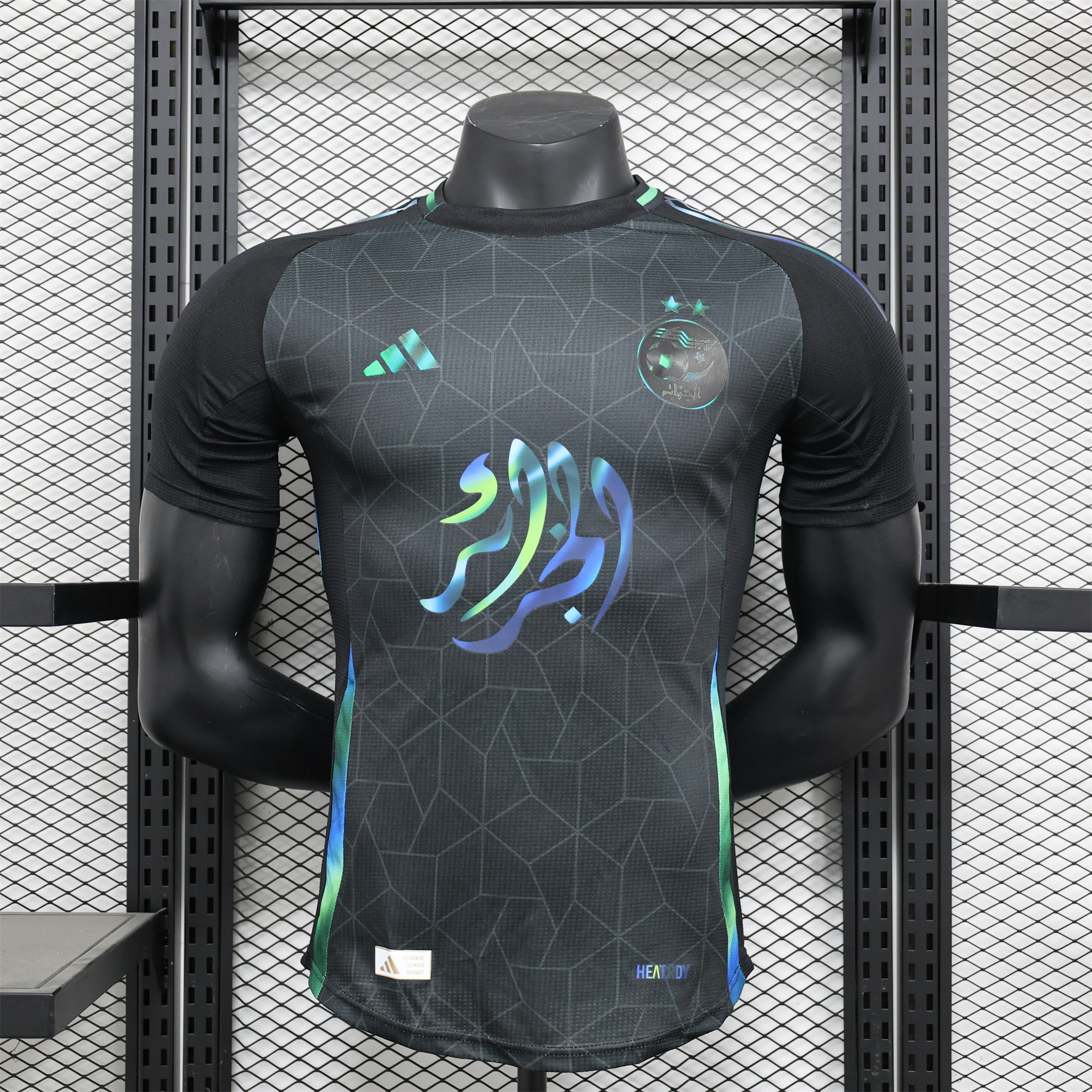 ManixJersey.com | Algeria 2024-25 Black Special Edition Jersey - Player Version -Customize Name, Number and Patch | Worldwide Shipping
