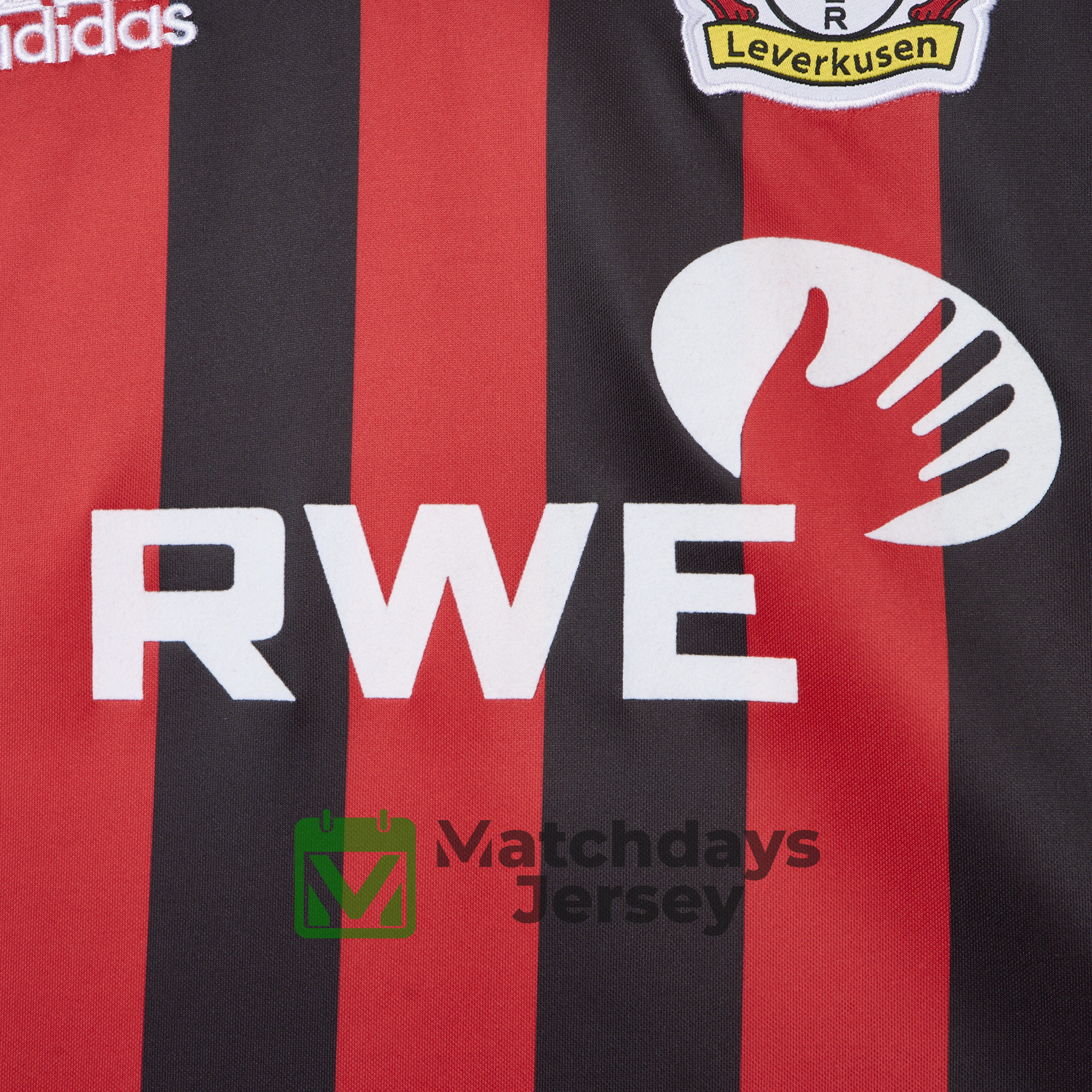 Funinjersey-Retro Bayer 04 Leverkusen 2001-02 Home Jersey