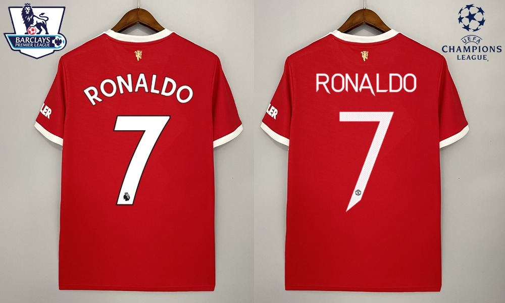 ManixJersey.com | Retro Manchester United 21-22 Home Jersey -Customize Name, Number and Patch | Worldwide Shipping