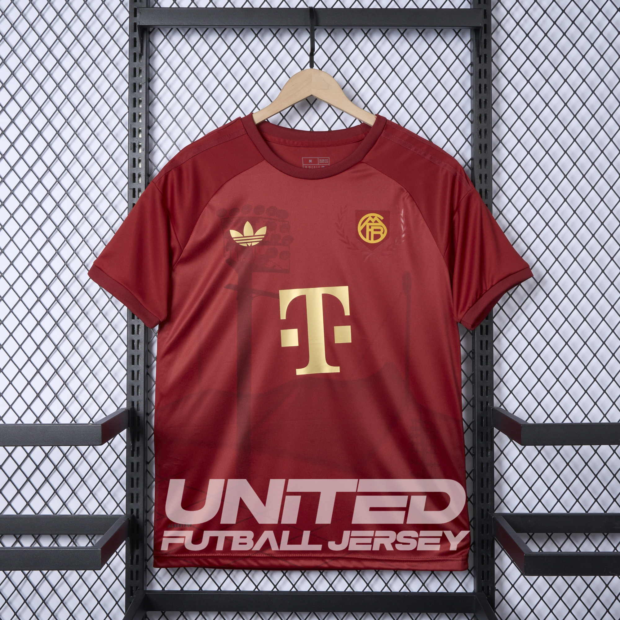 unitedfutballjersey-Bayern Munich 2025 125-year Anniversary Jersey - Fans Version