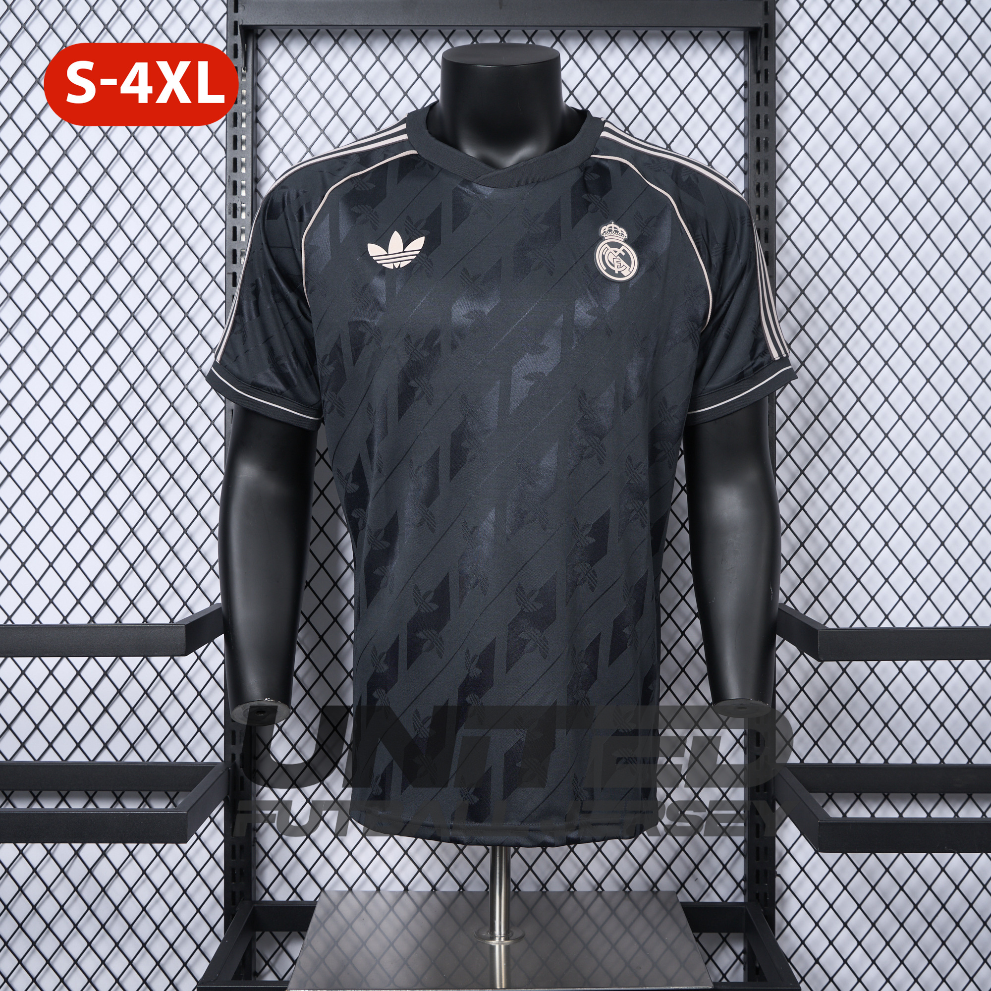 unitedfutballjersey-Real Madrid 24-25 Originals LFSTLR Jersey Charcoal - Player Version