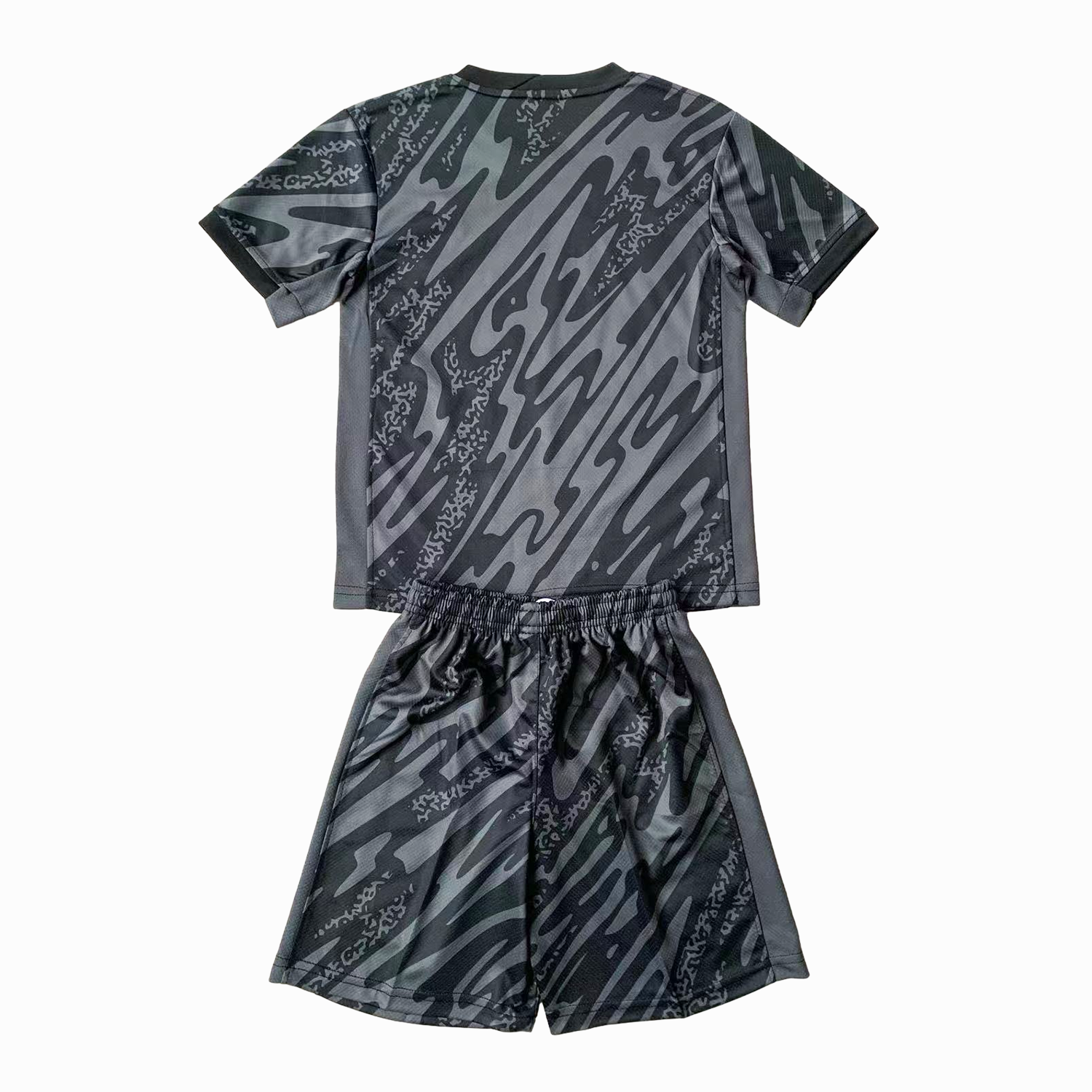 SIUjerseys-France 2024 Goalkeeper Kids Kit - Black