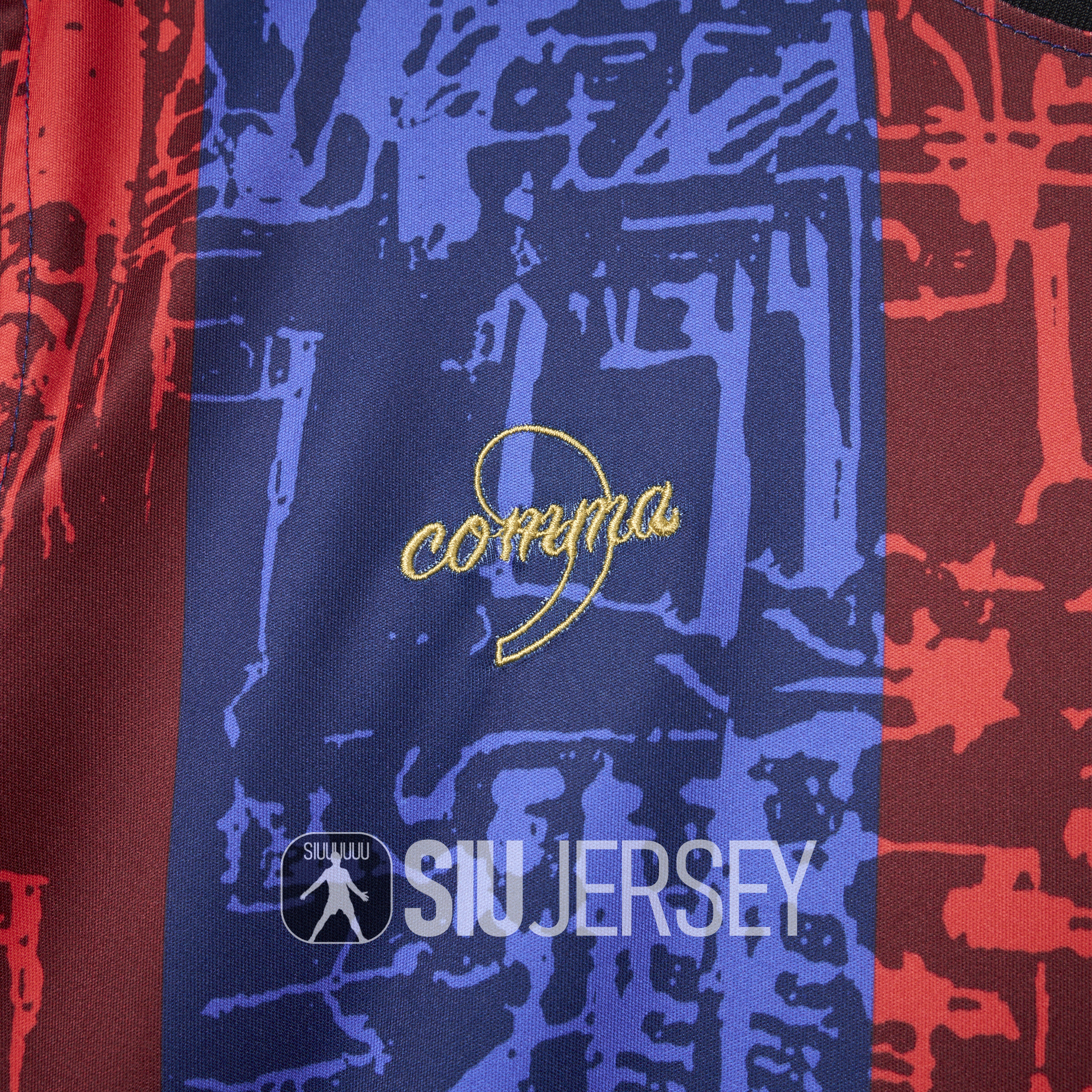 SIUjerseys-Barcelona 2024-25 COMMA Messi Jersey - Fans Version