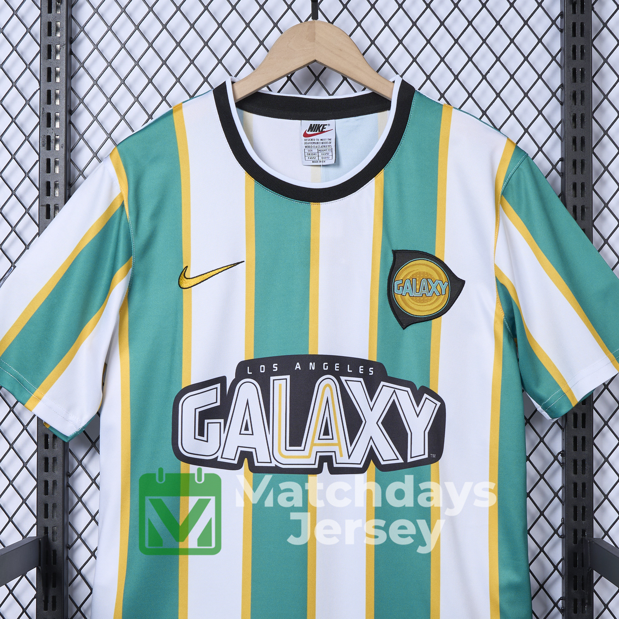 GlobeJersey-Retro La Galaxy 1997 Home Jersey