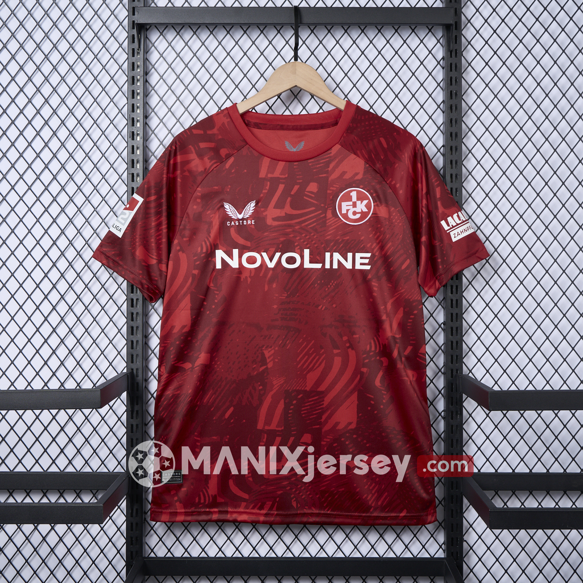 ManixJersey.com | Kaiserslautern 24-25 Home Jersey - Fans Version -Customize Name, Number and Patch | Worldwide Shipping