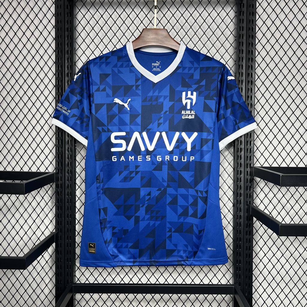 unitedfutballjersey-Al Hilal Riyadh Crescent 24-25 Home Jersey - Fans Version