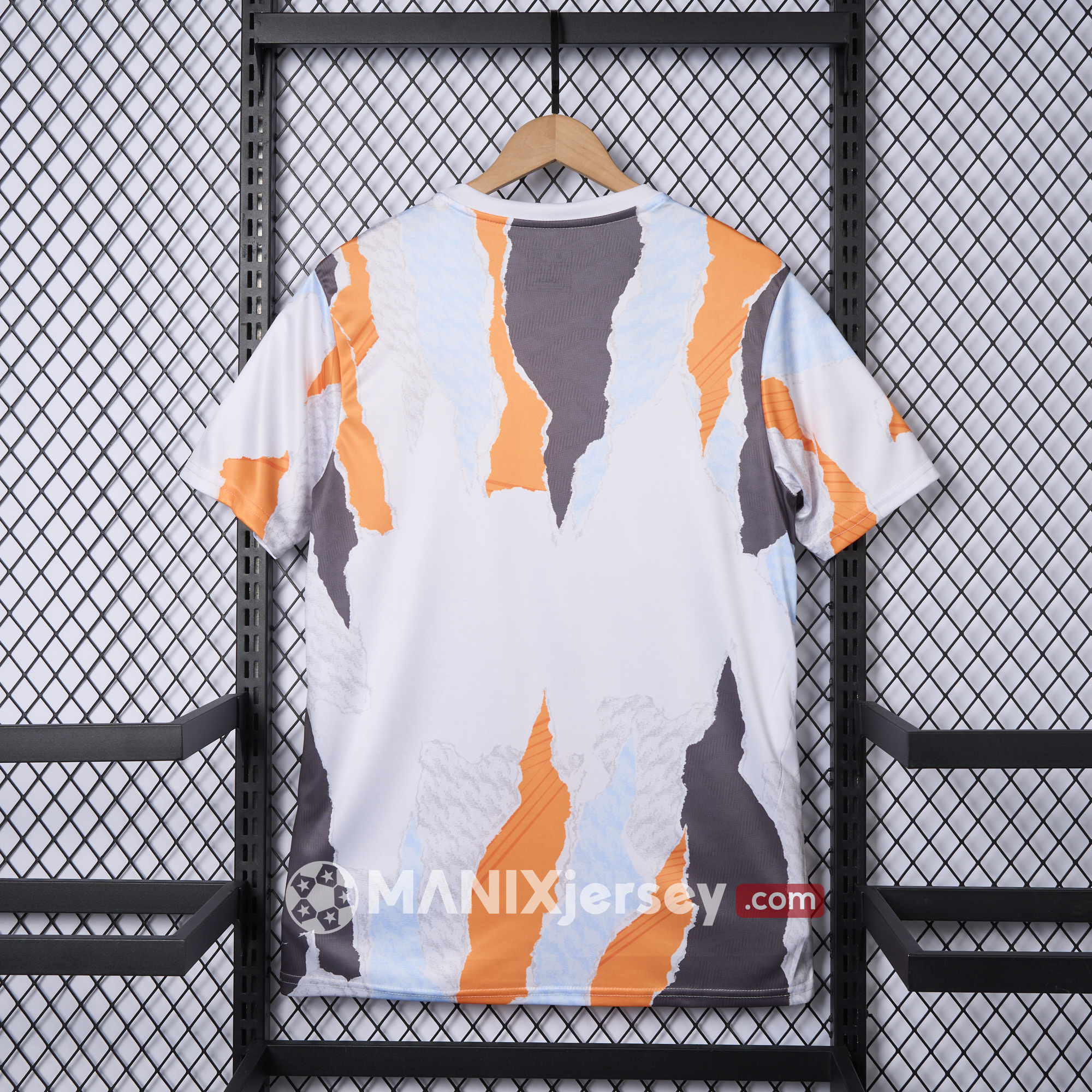 ManixJersey.com | Real Madrid 24-25 Pre-Match 2 Jersey - Fans Version -Customize Name, Number and Patch | Worldwide Shipping