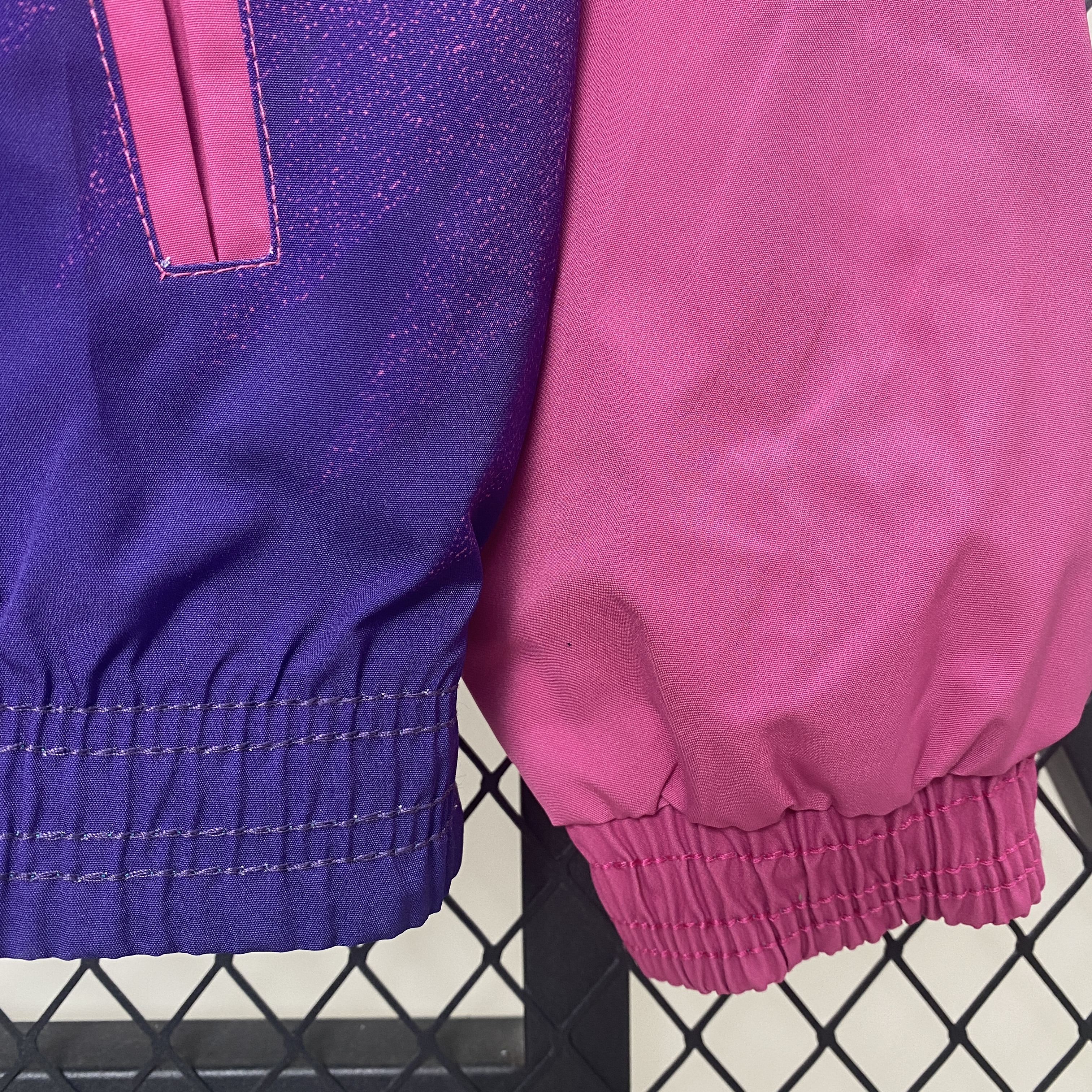 unitedfutballjersey-Germany 24-25 Double Sided Reversible Windbreaker - Pink & Vintage Green