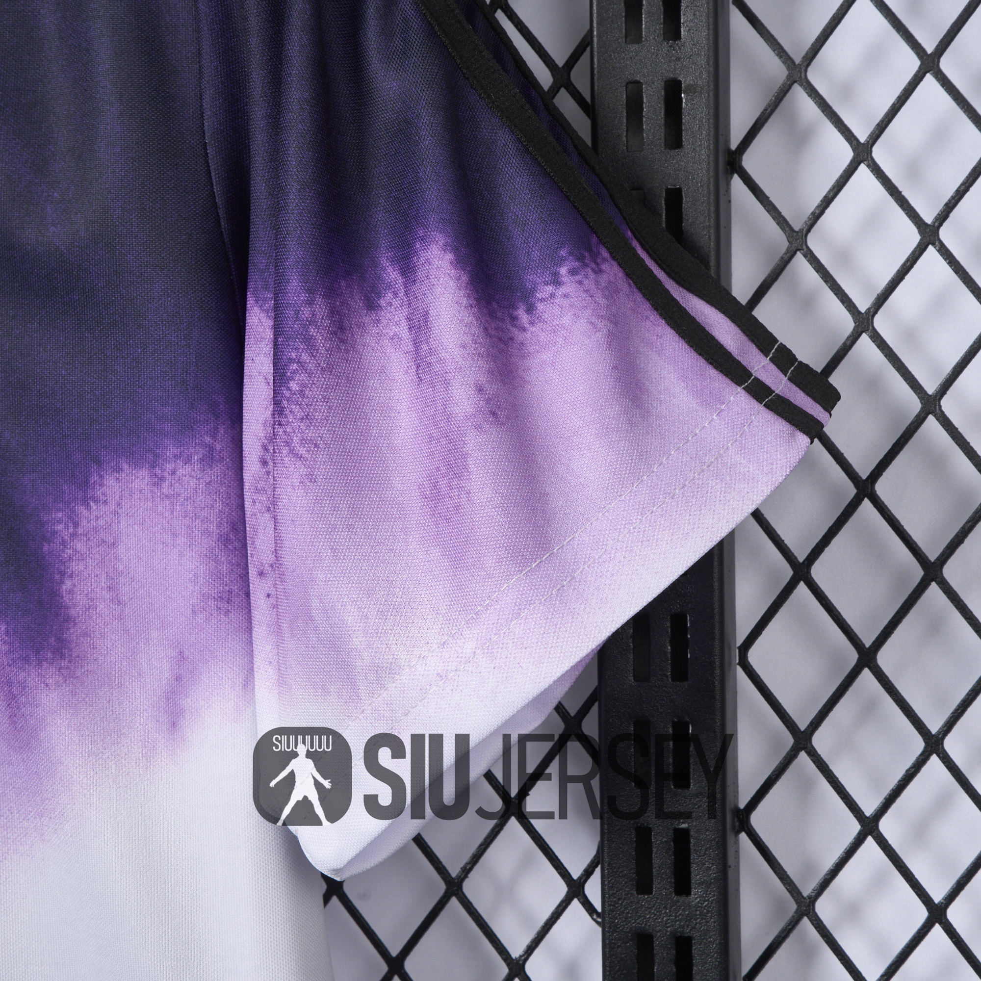 SIUjerseys-Real Madrid 24-25 White & Purple Spring Festival Special Edition Jersey - Fans Version