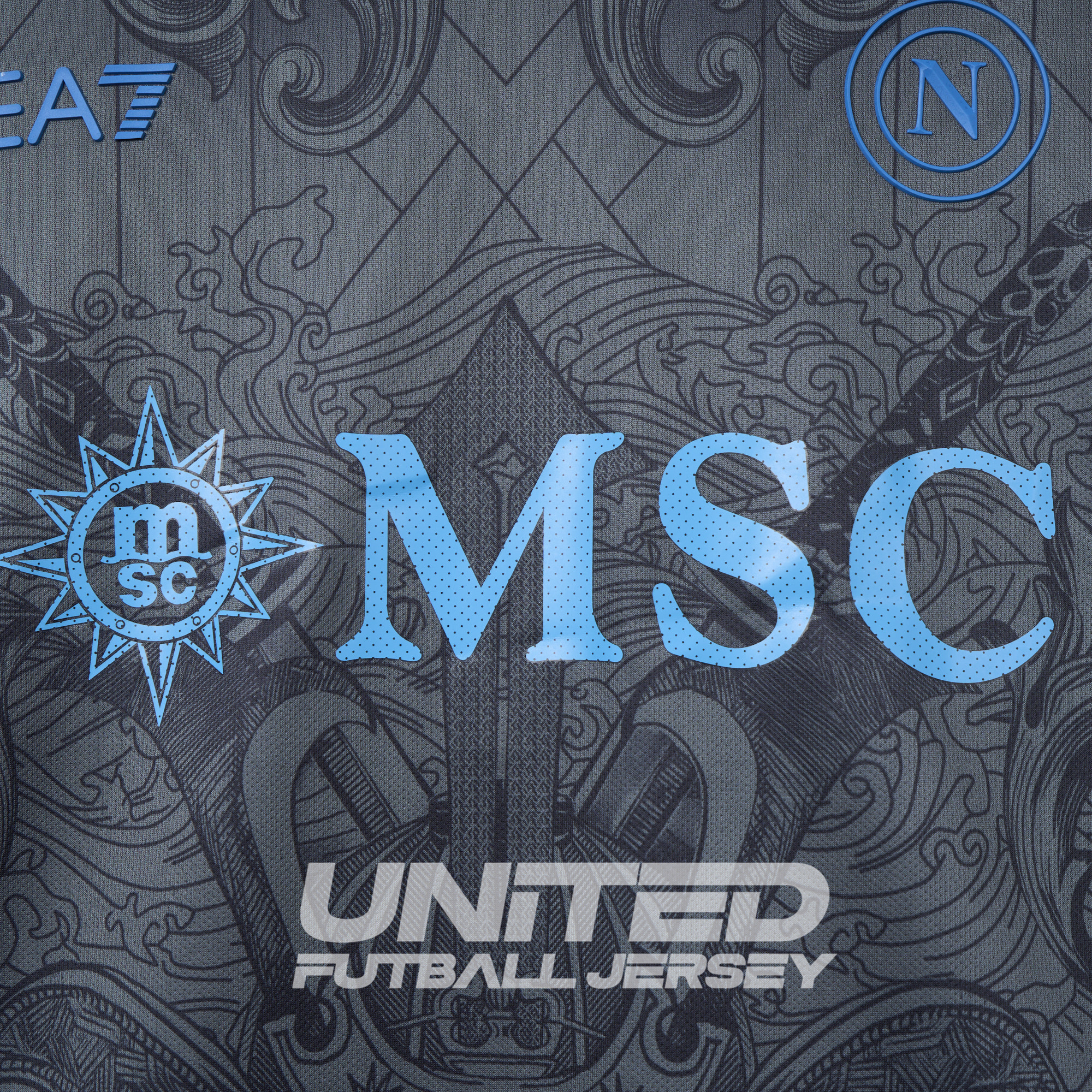 unitedfutballjersey-Napoli 24-25 Third Jersey - Fans Version