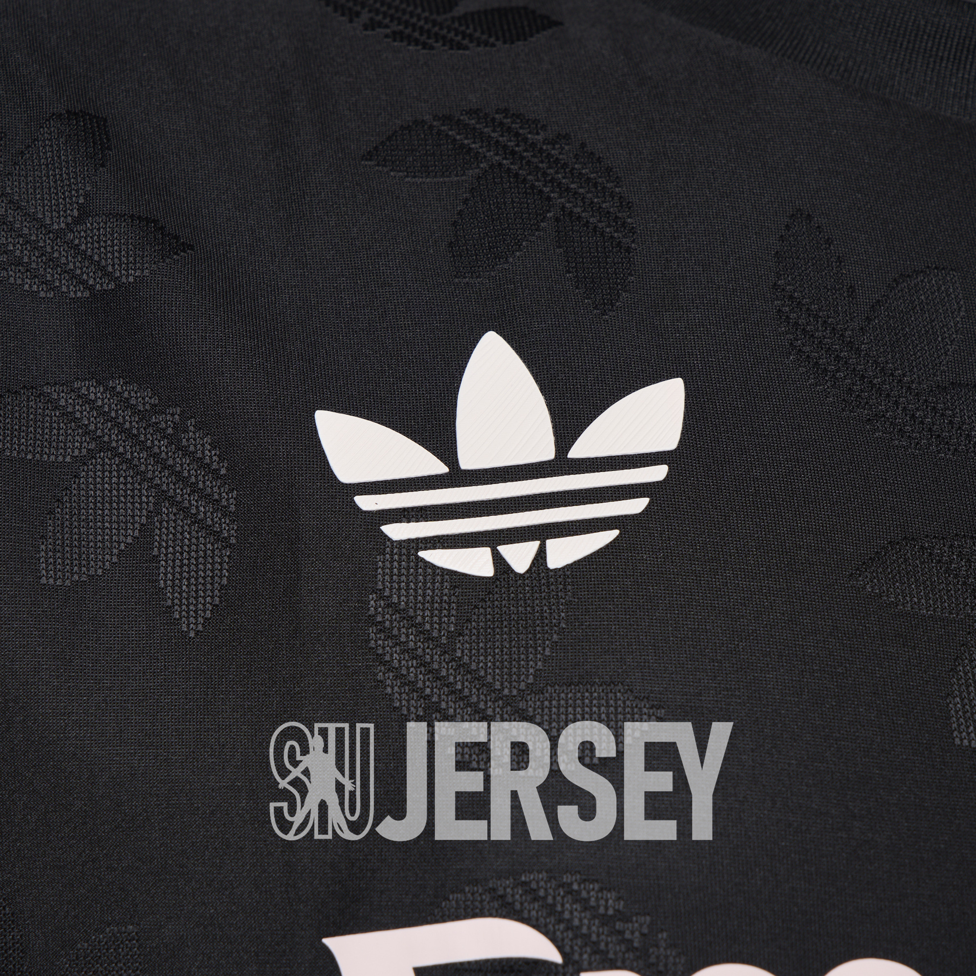 SIUjerseys-Real Madrid 24-25 Trefoil Black Jersey - Player Version