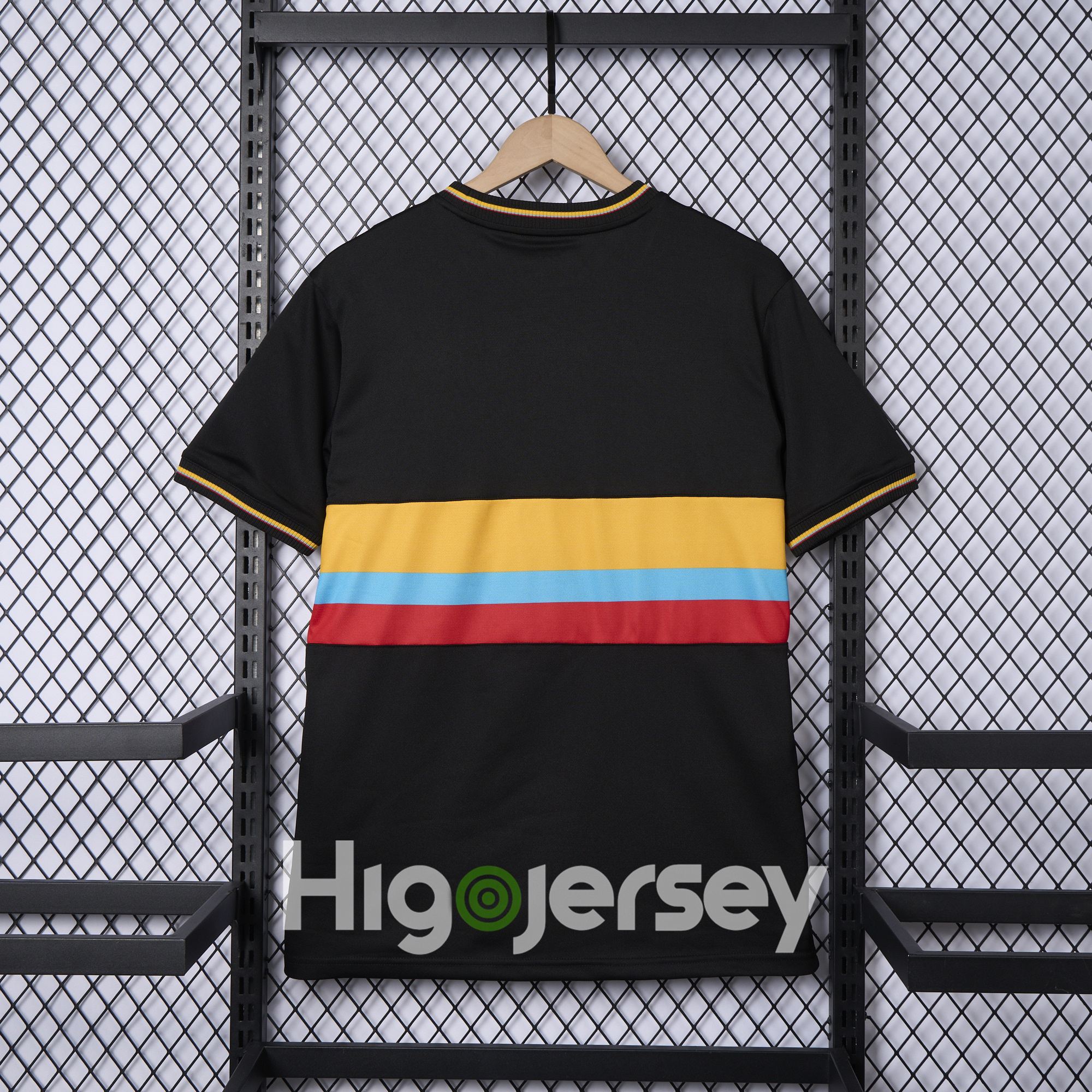 Higojerseys-Colombia 2024 100th Anniversary Black Jersey - Fans Version