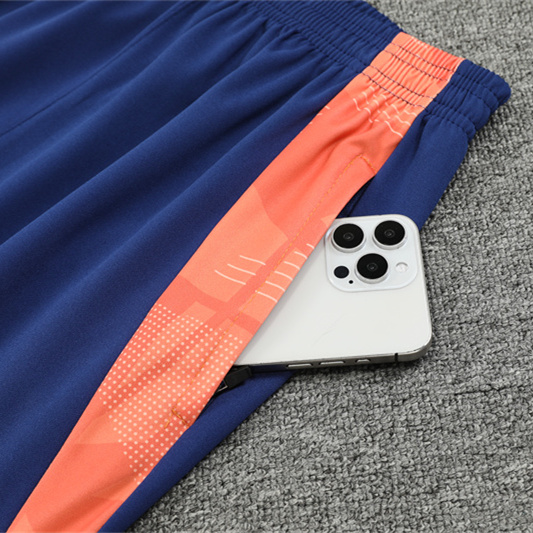 ManixJersey.com | Manchester United 24-25 Long Sleeve Training Set - Deep Blue -Customize Name, Number and Patch | Worldwide Shipping