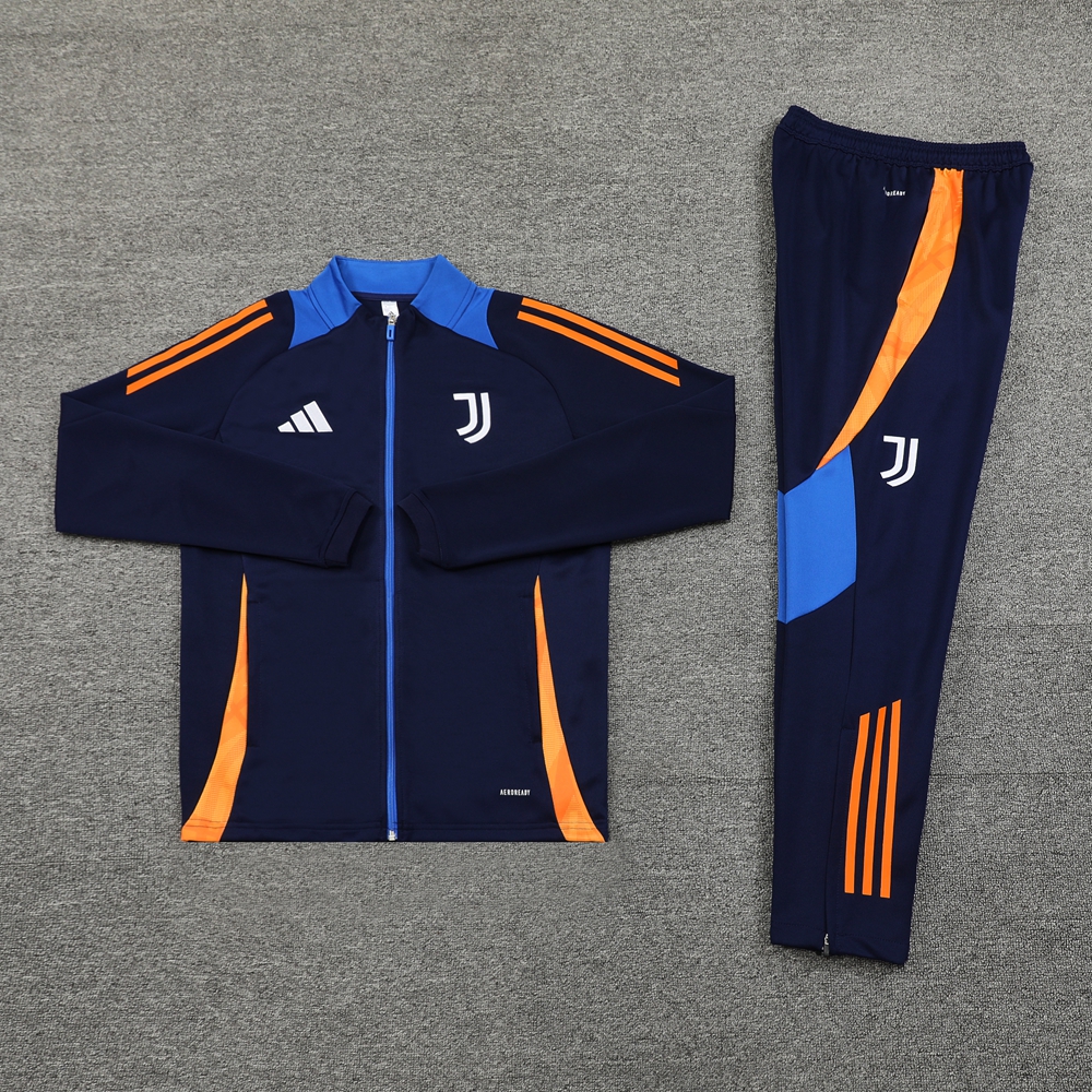 JerseysGala.com | Juventus 24-25 Jacket Training Tracksuit - Royal Blue -Customize Name, Number and Patch | Worldwide Shipping