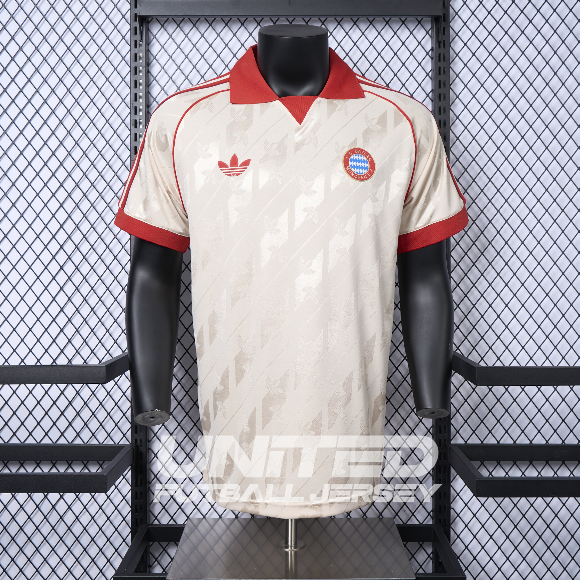 unitedfutballjersey-Bayern Munich 24-25 Originals LFSTLR Off White Jersey - Player Version