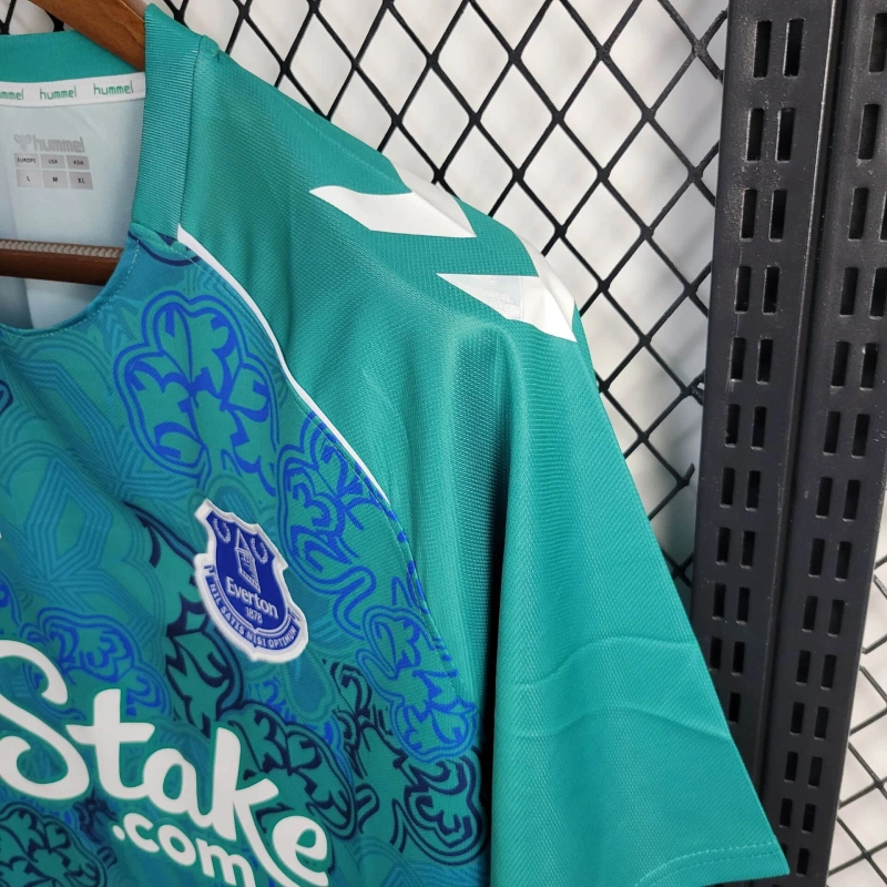 foot-Everton 24-25 Shamrock Pre-match Jersey - Fans Version