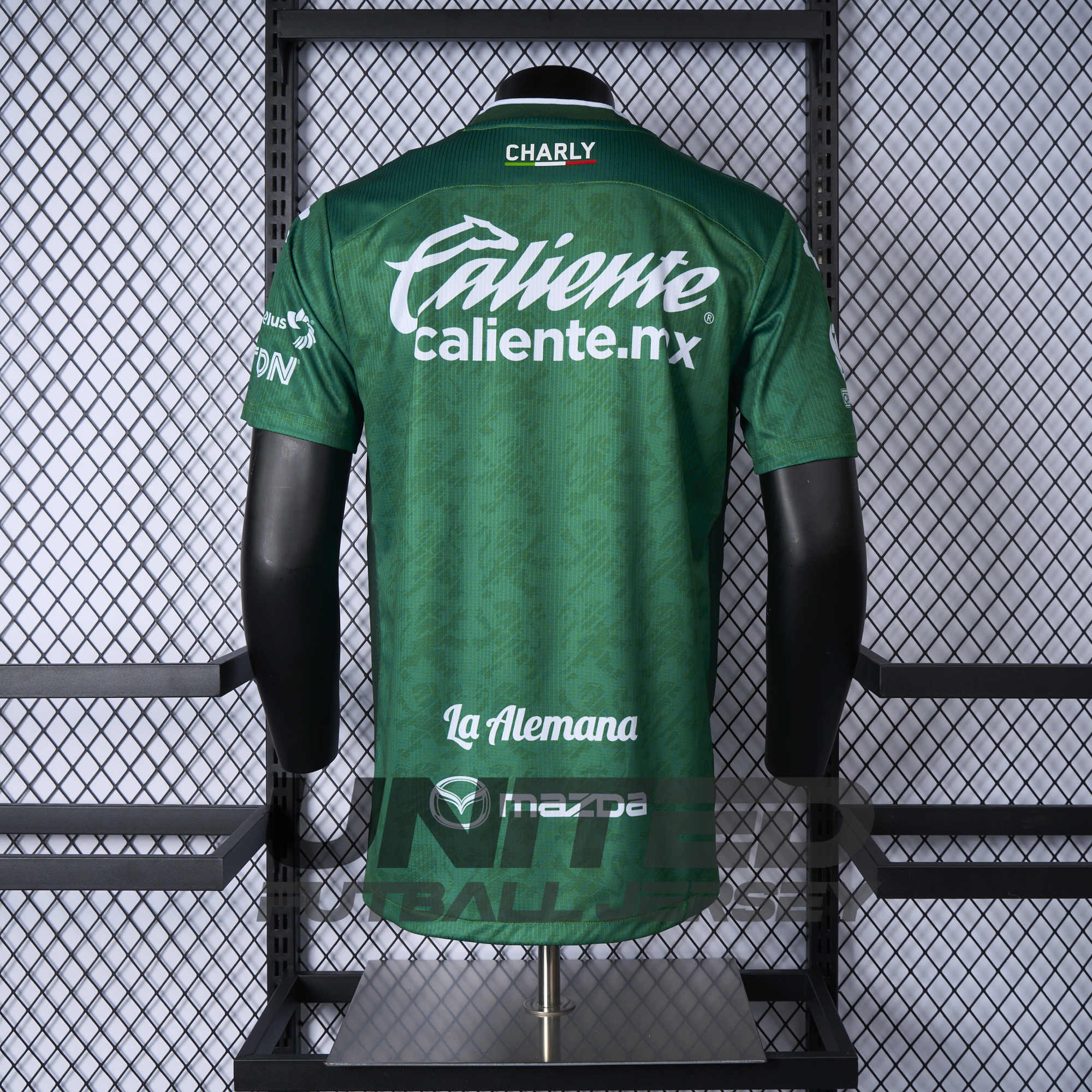 unitedfutballjersey-Club León Club Leon 24-25 Home Stadium Jersey - Player Version