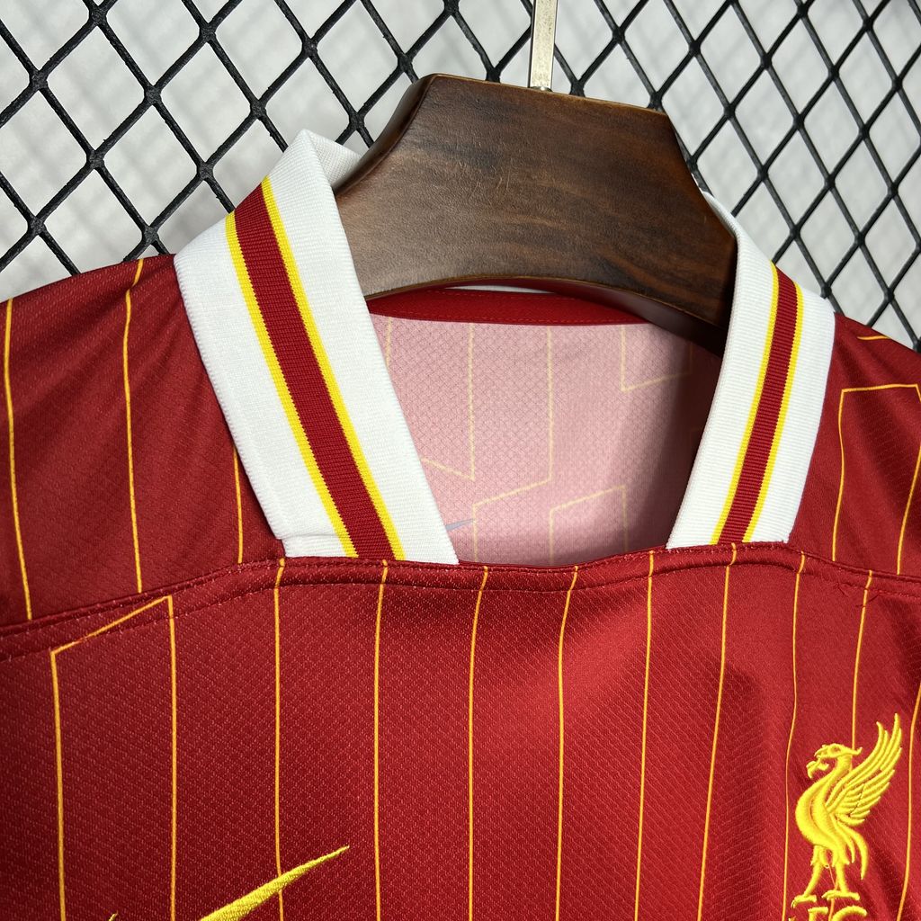 JerseysGala.com | Liver.pool 24-25 Home Stadium Jersey - Fans Version -Customize Name, Number and Patch | Worldwide Shipping