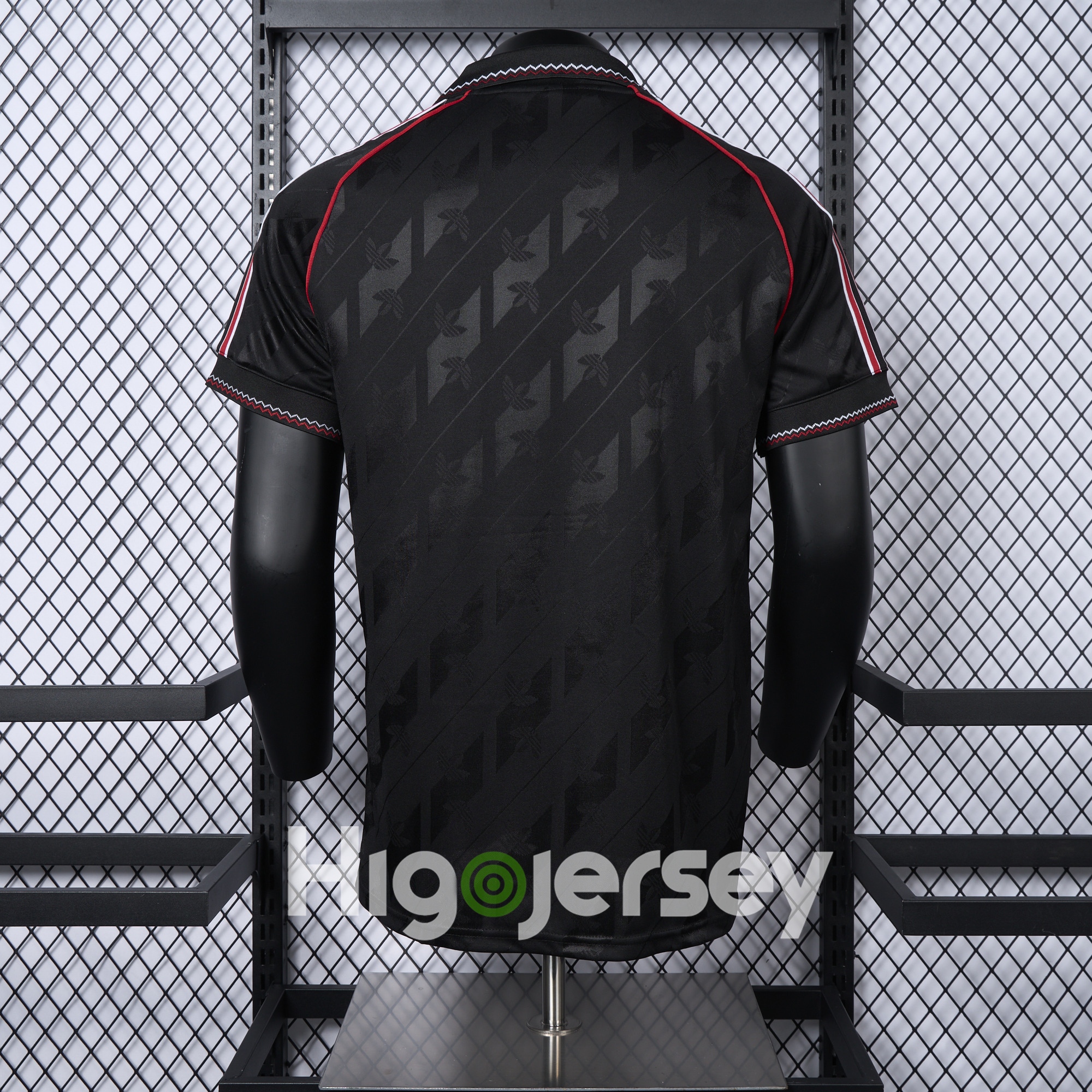 Higojerseys-Manchester United 24-25 Originals LFSTLR Black Jersey - Player Version