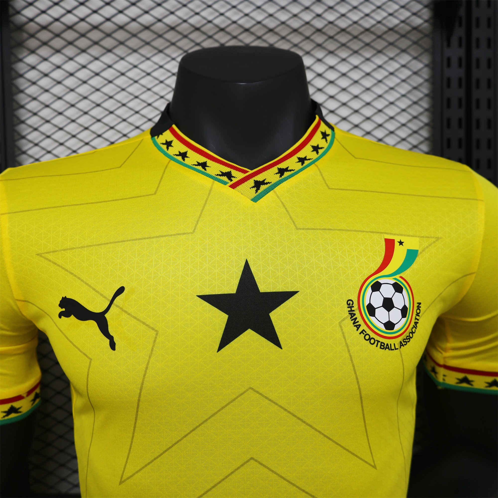ManixJersey.com | Ghana 2024-25 Away Jersey - Player Version -Customize Name, Number and Patch | Worldwide Shipping