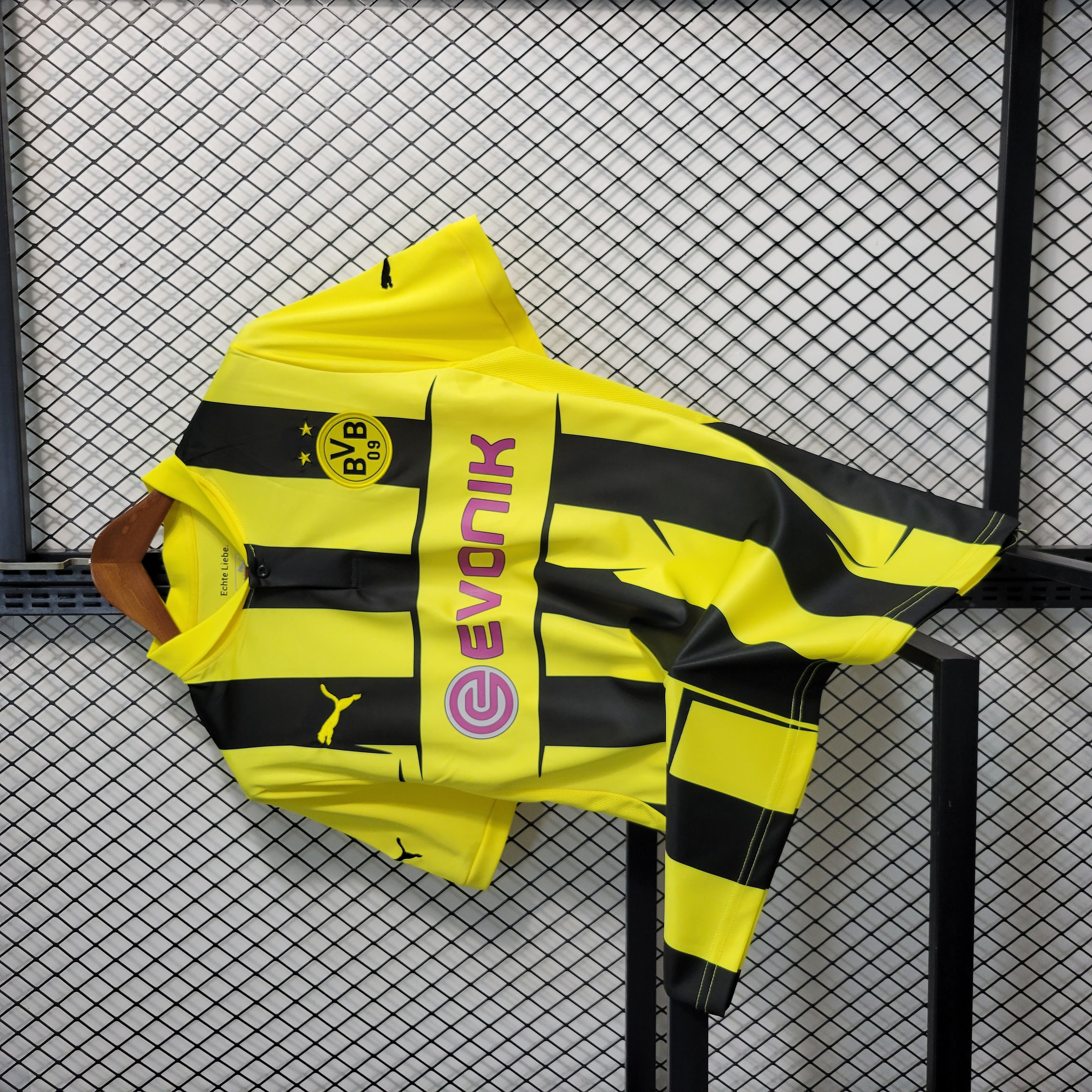 ManixJersey.com | Retro Dortmund 12-13 Home Stadium Jersey -Customize Name, Number and Patch | Worldwide Shipping