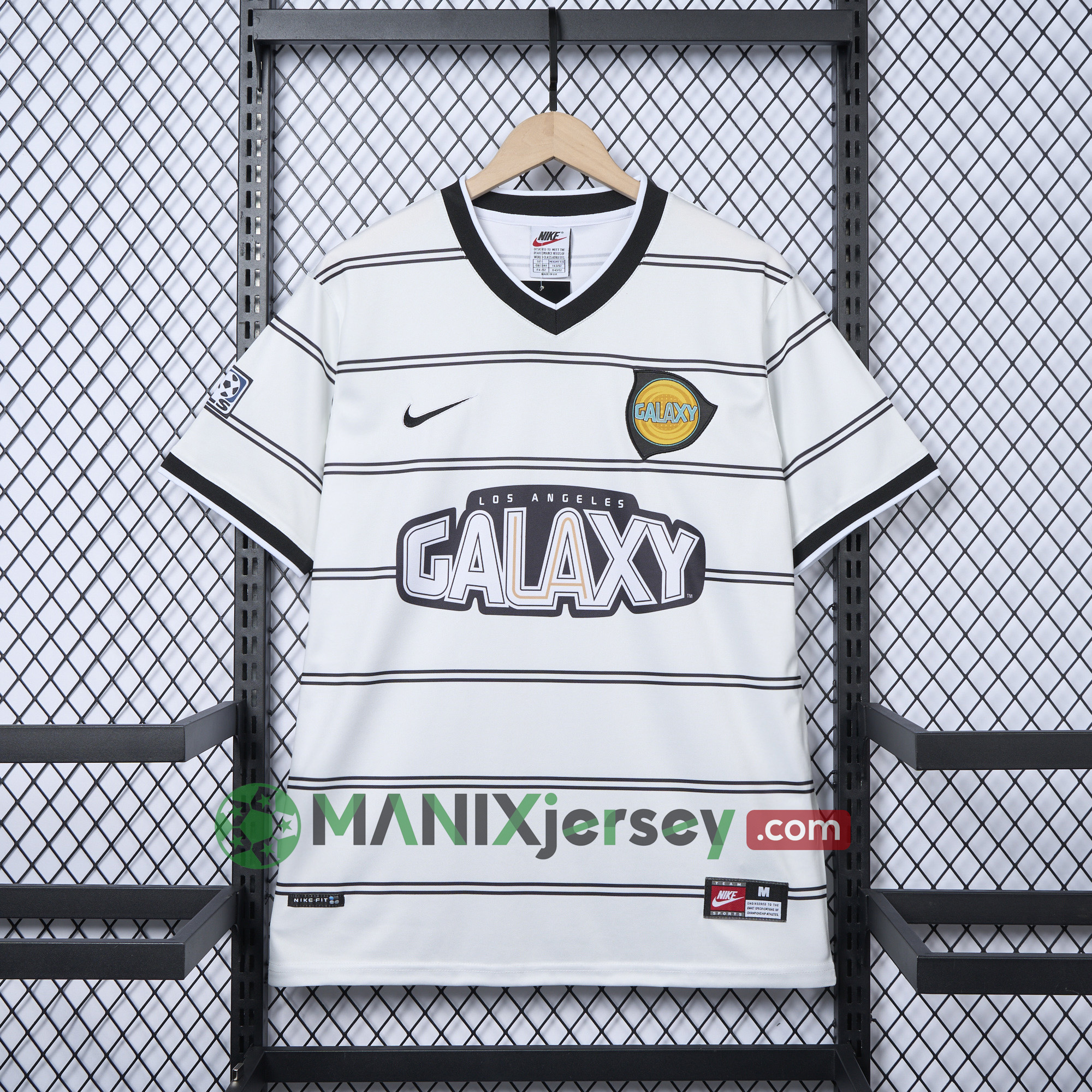 ManixJersey.com | Retro LA Galaxy 1997 Away Jersey -Customize Name, Number and Patch | Worldwide Shipping